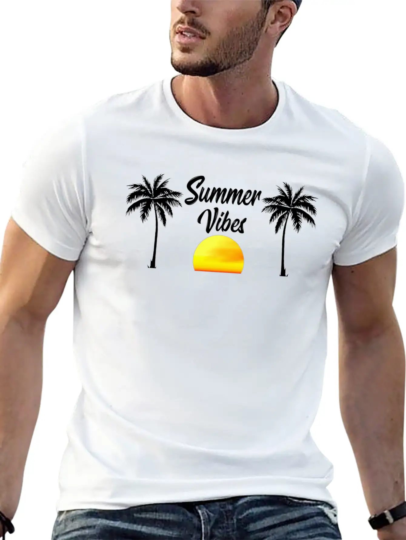 Summer Vibes Soft Cotton Short Sleeve Tee ¨C Unisex Wardrobe Staple