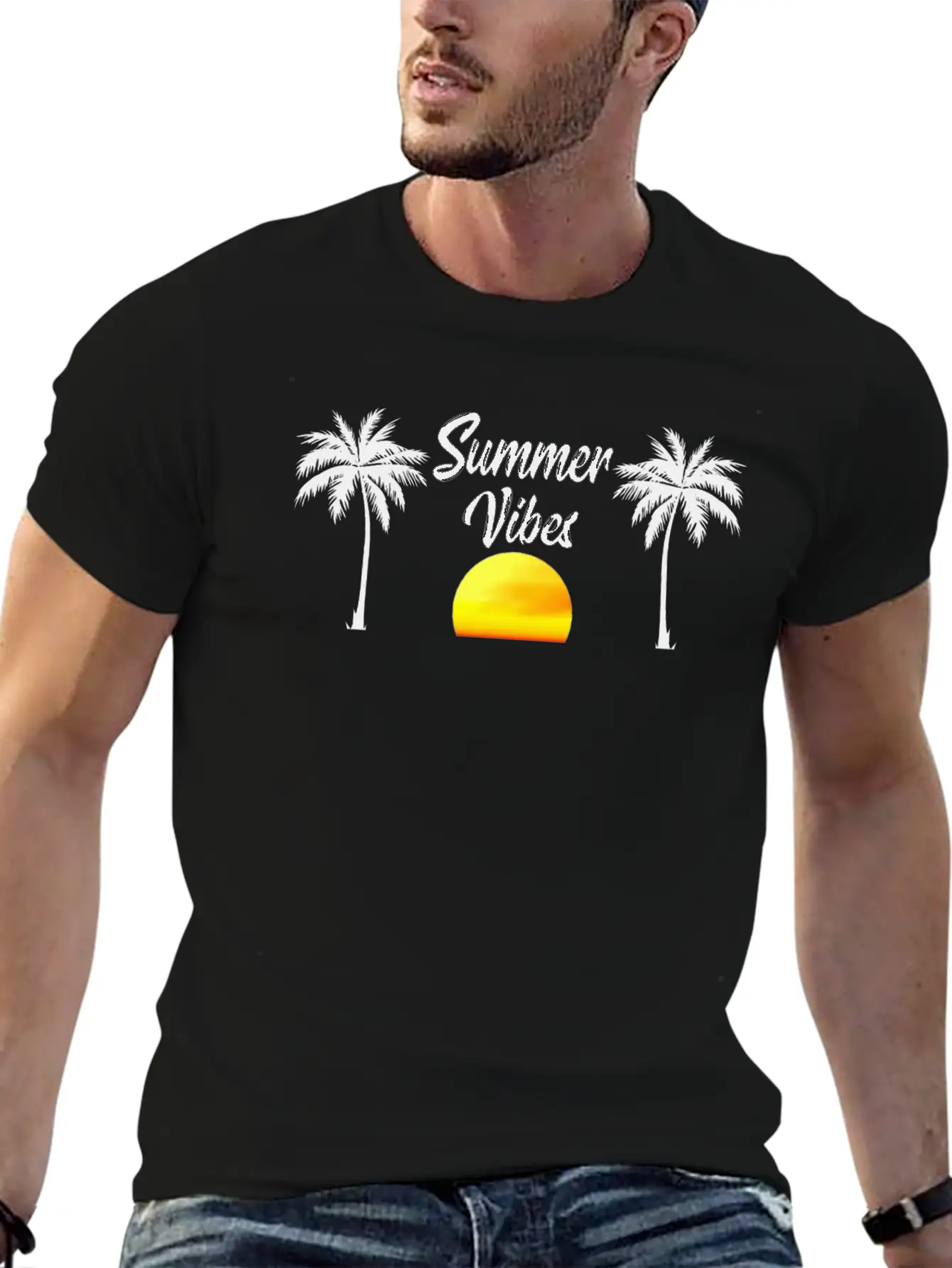Summer Vibes Soft Cotton Short Sleeve Tee ¨C Unisex Wardrobe Staple