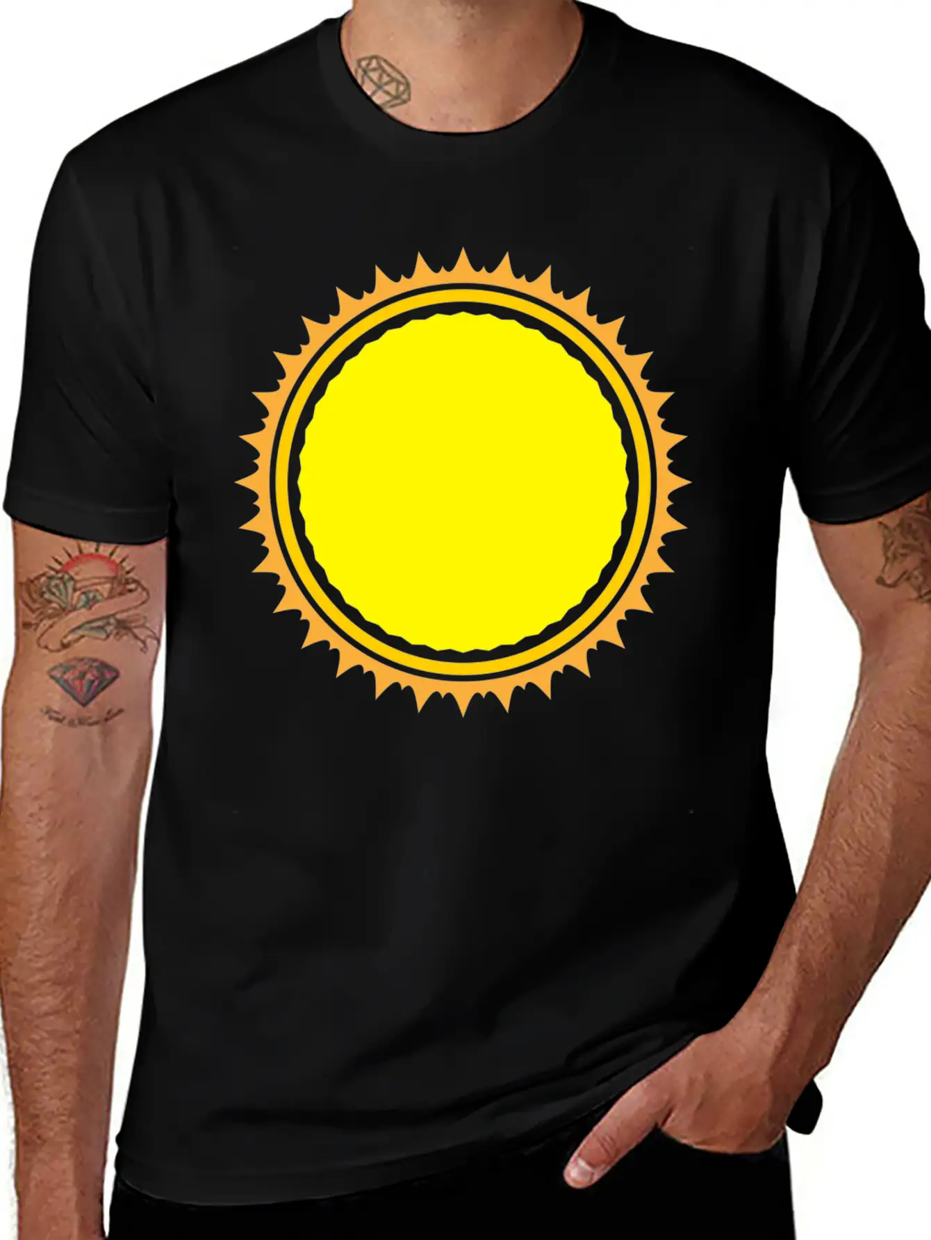 Sun Essential Cotton Tee For Daily Outfits ¨C Unisex Style