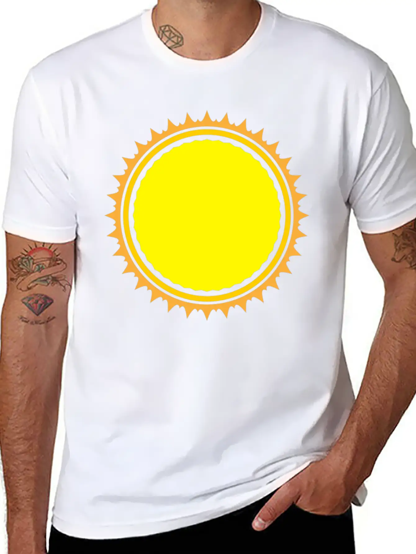 Sun Essential Cotton Tee For Daily Outfits ¨C Unisex Style