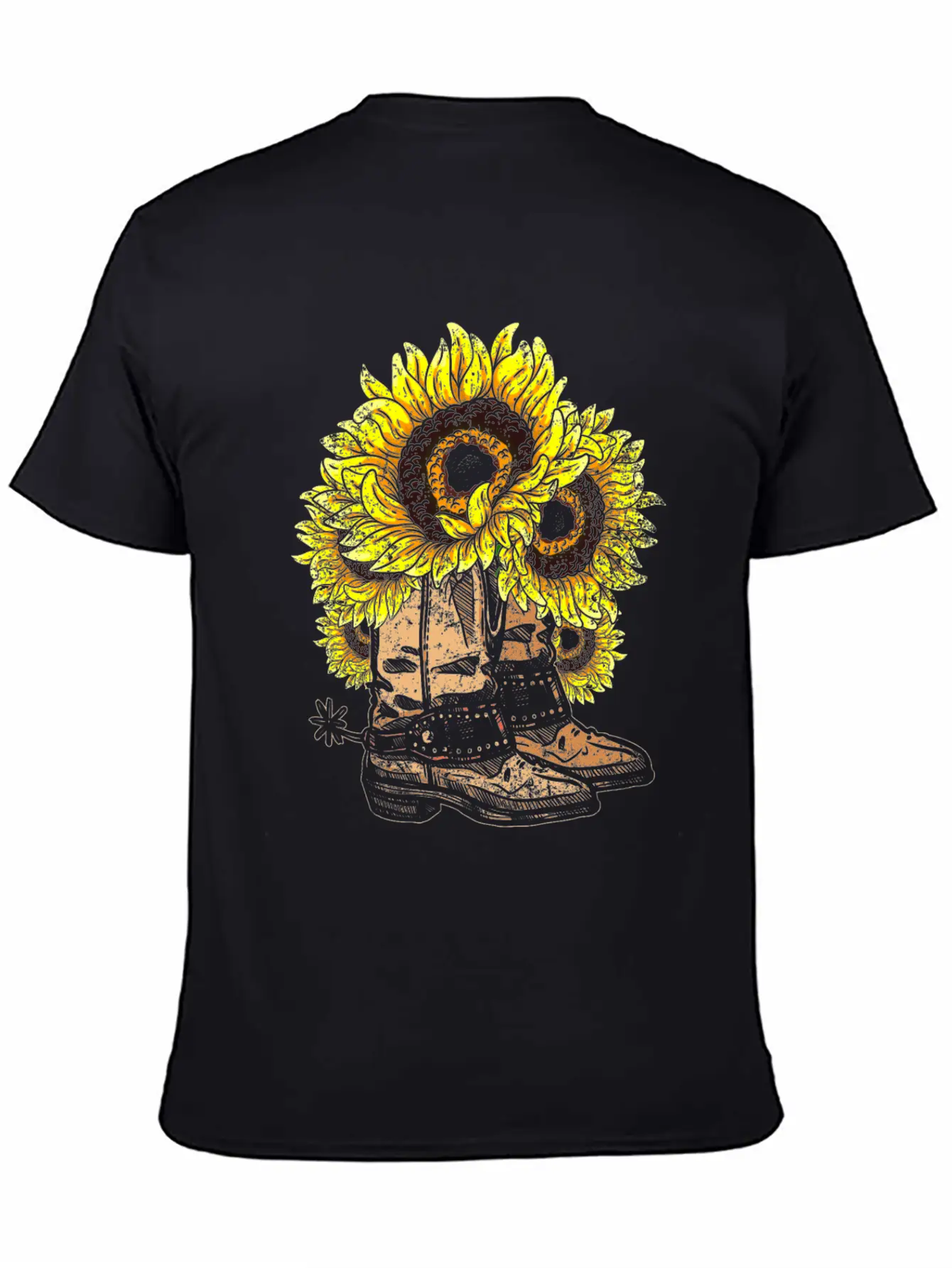 Sunflower Basic Graphic T-Shirt ¨C Daily Comfort In Soft Cotton