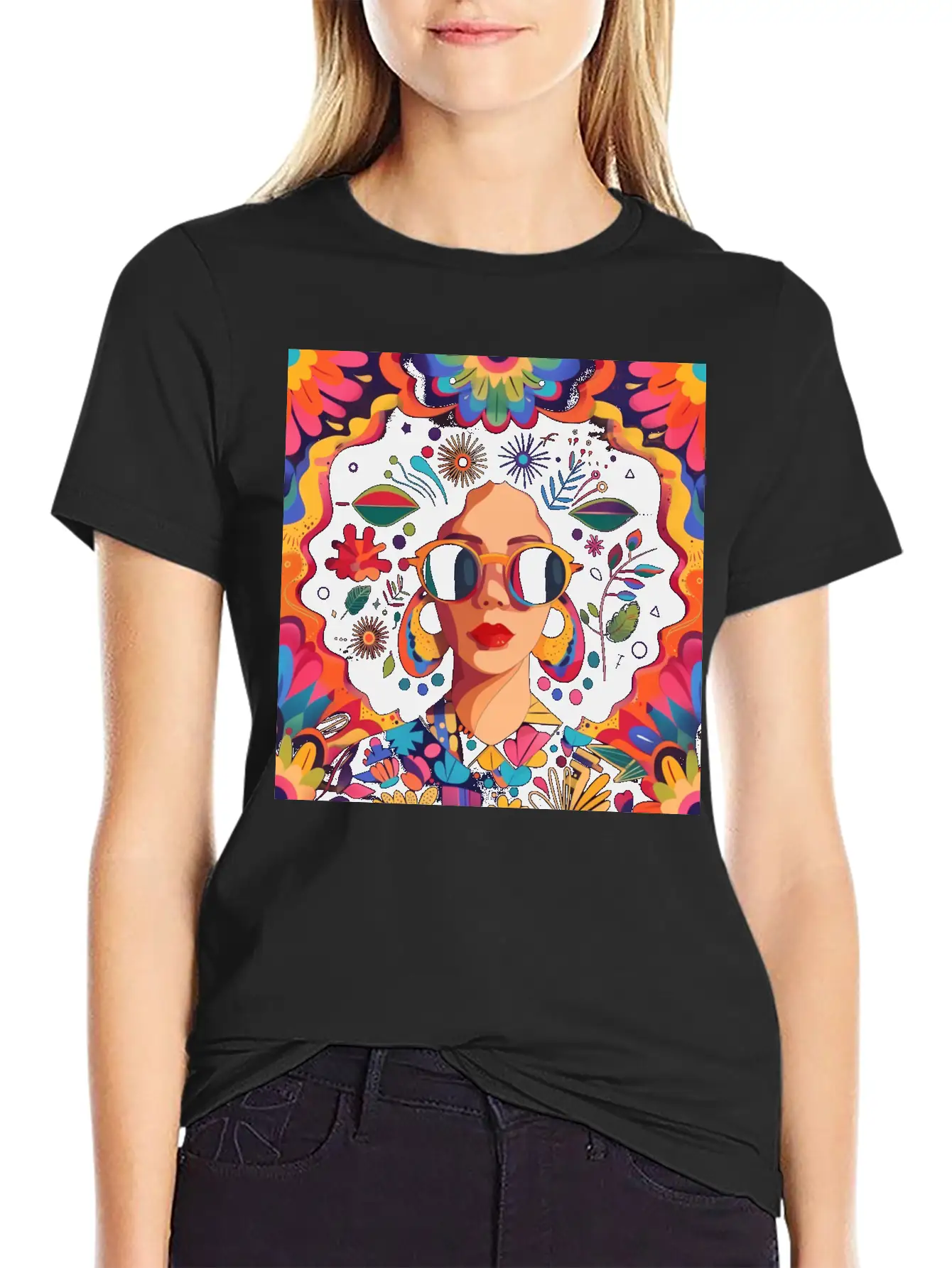 Sunglasses And Sass Essential Cotton Tee For Daily Outfits ¨C Unisex Style