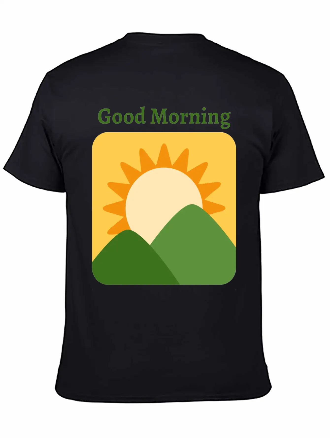 Sunrise Basic Graphic T-Shirt ¨C Daily Comfort In Soft Cotton
