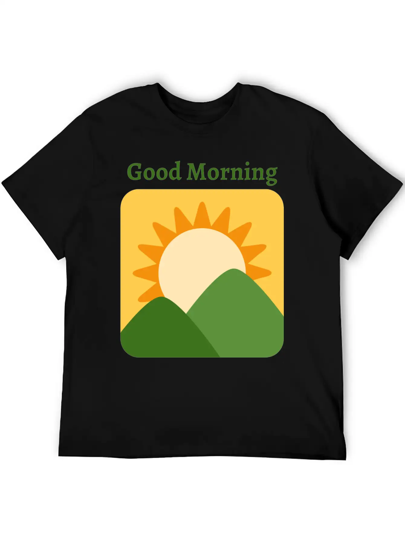 Sunrise Basic Graphic T-Shirt ¨C Daily Comfort In Soft Cotton