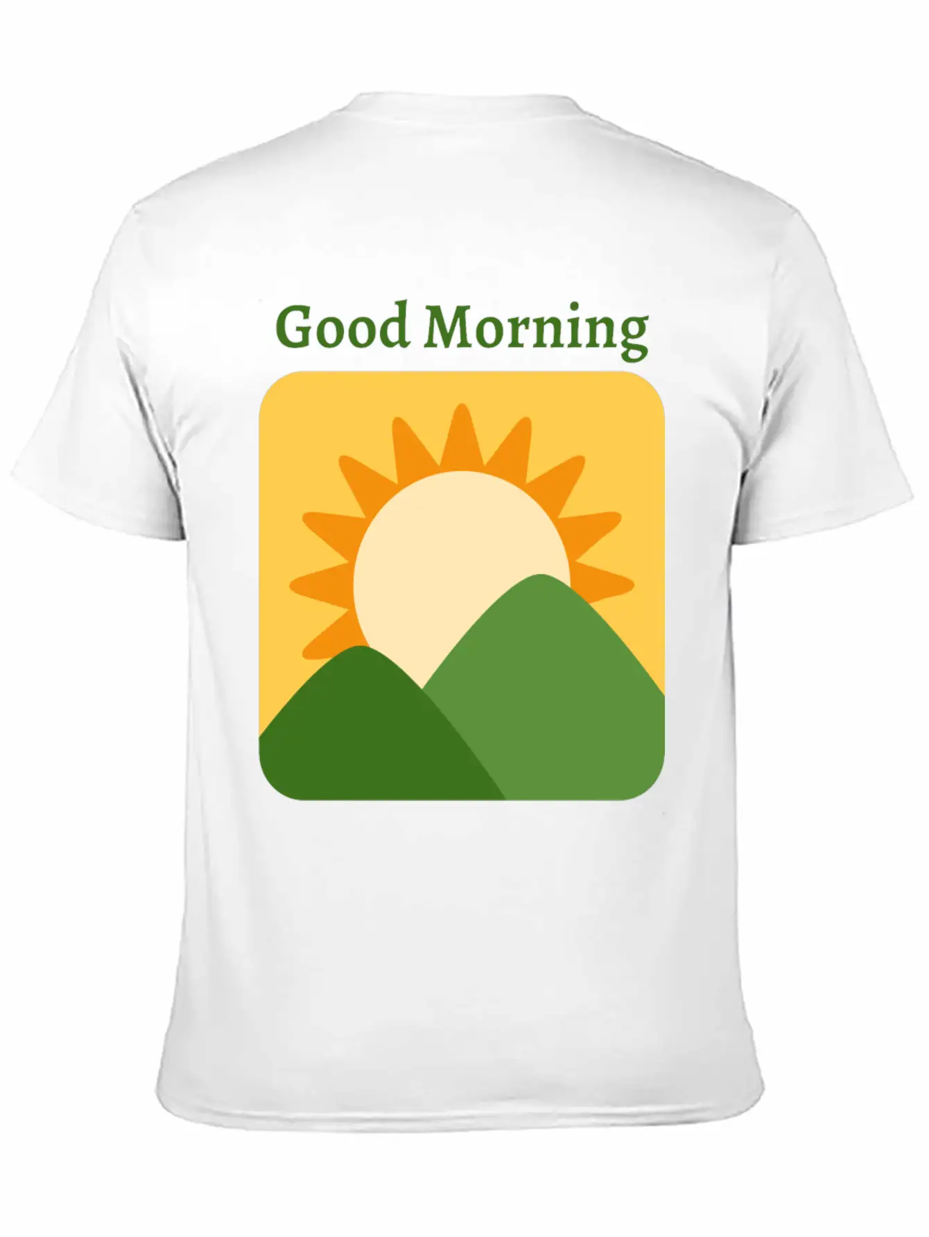 Sunrise Basic Graphic T-Shirt ¨C Daily Comfort In Soft Cotton