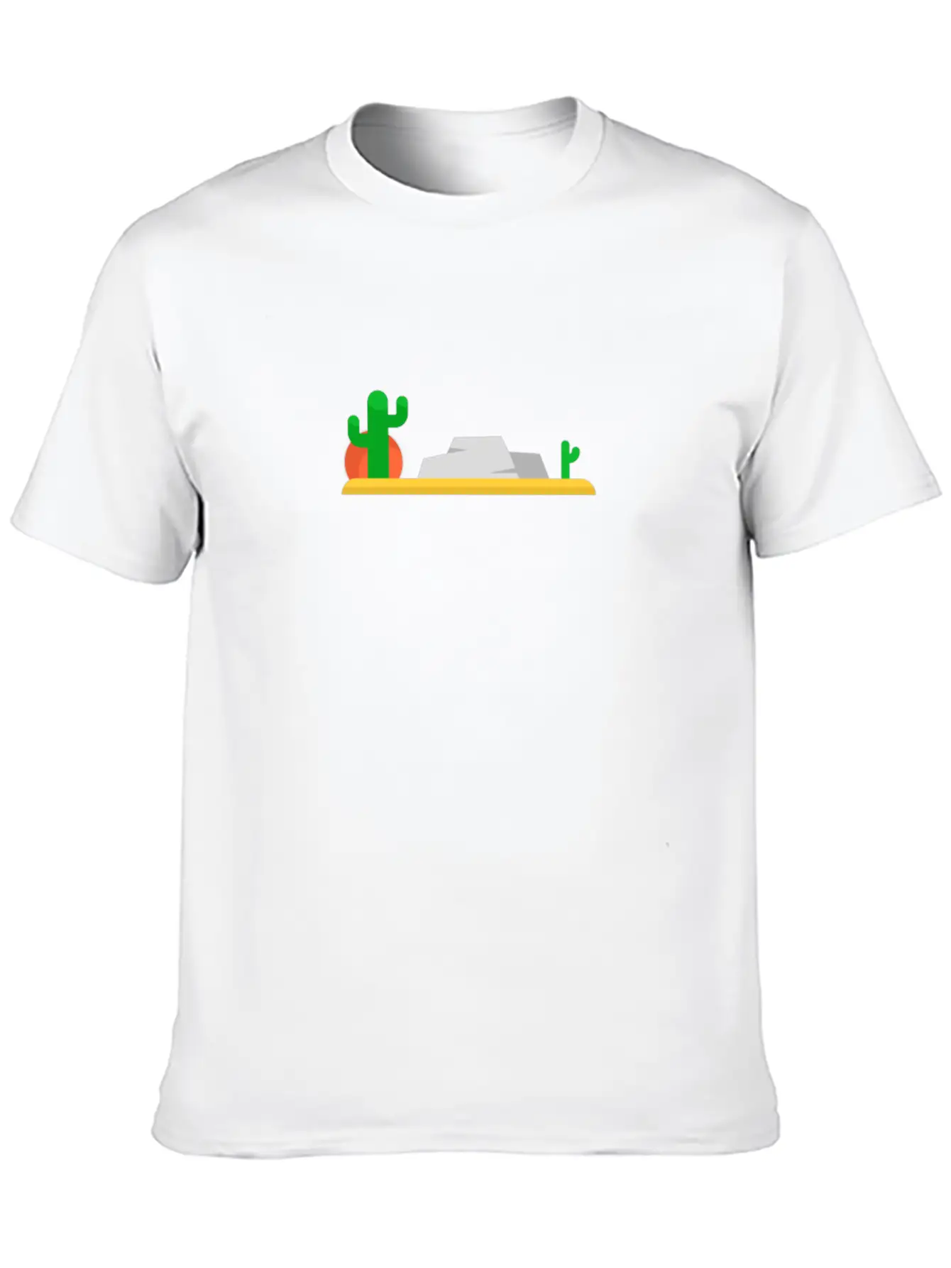 Sunrise Cactus Succulent Spiny Pun Plant Cactus Essential Cotton Tee For Daily Outfits ¨C Unisex Style