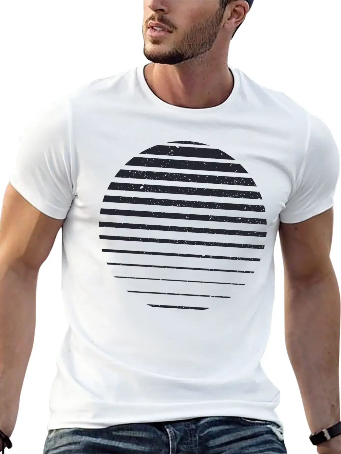 Sunset 2 Basic Graphic T-Shirt ¨C Daily Comfort In Soft Cotton