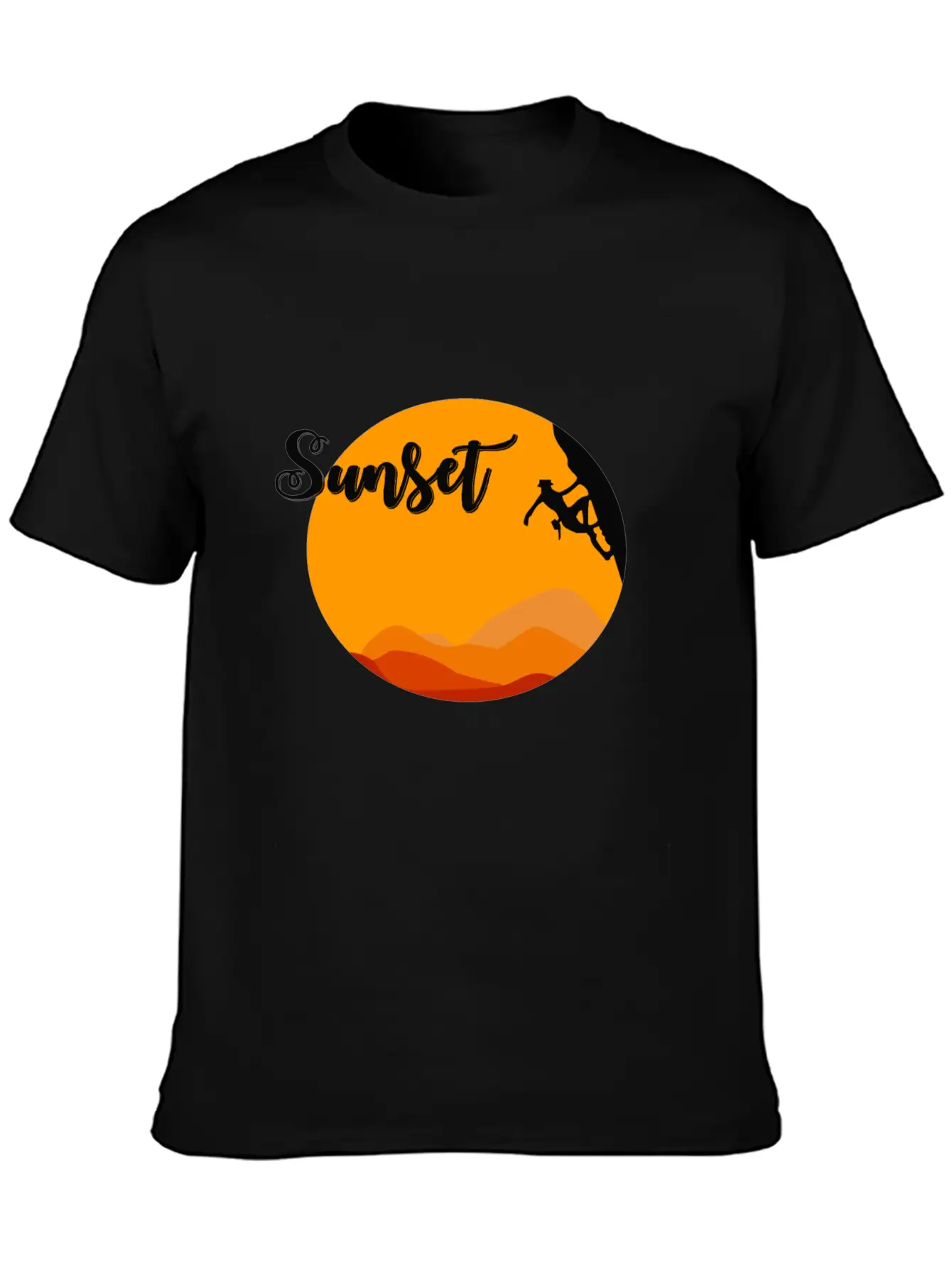 Sunset Climbing Soft Cotton Short Sleeve Tee ¨C Unisex Wardrobe Staple
