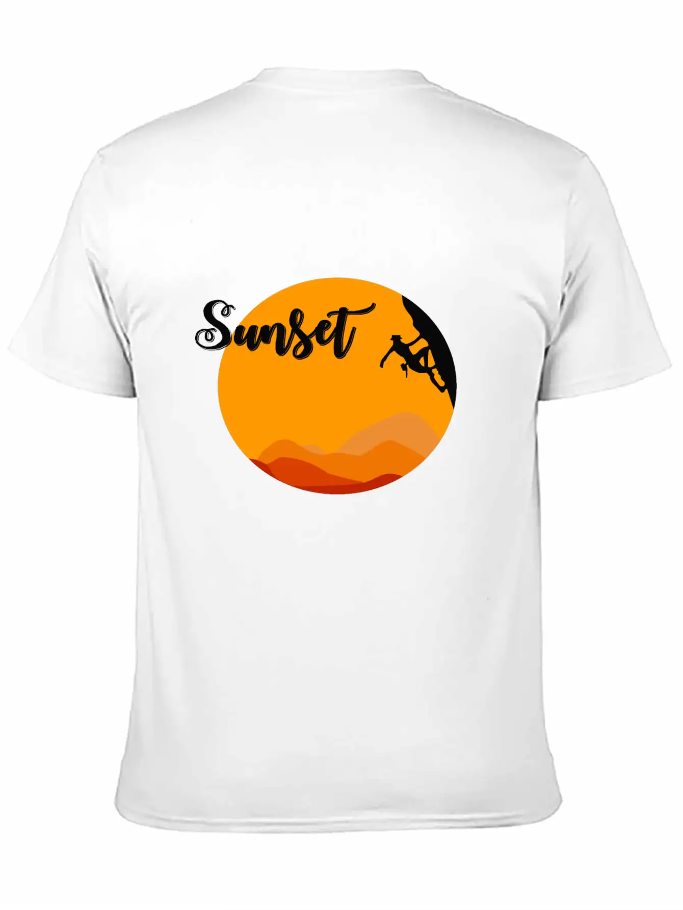 Sunset Climbing Soft Cotton Short Sleeve Tee ¨C Unisex Wardrobe Staple