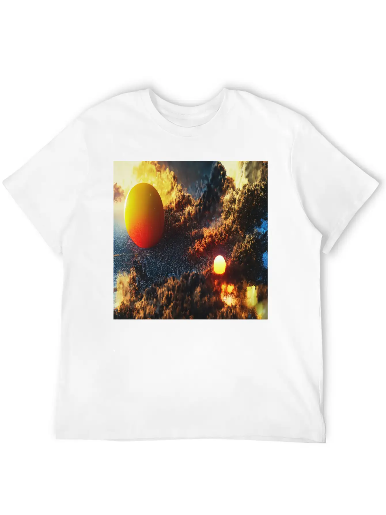 Sunset Soft Cotton Short Sleeve Tee ¨C Unisex Wardrobe Staple
