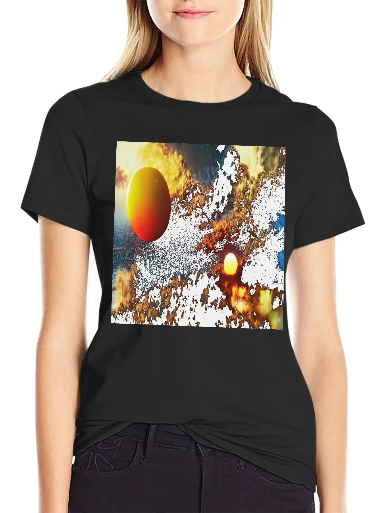 Sunset Soft Cotton Short Sleeve Tee ¨C Unisex Wardrobe Staple