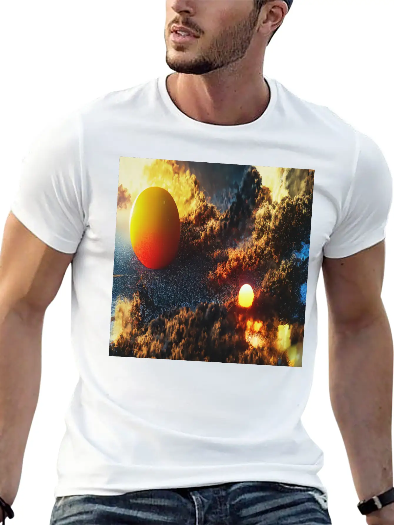Sunset Soft Cotton Short Sleeve Tee ¨C Unisex Wardrobe Staple
