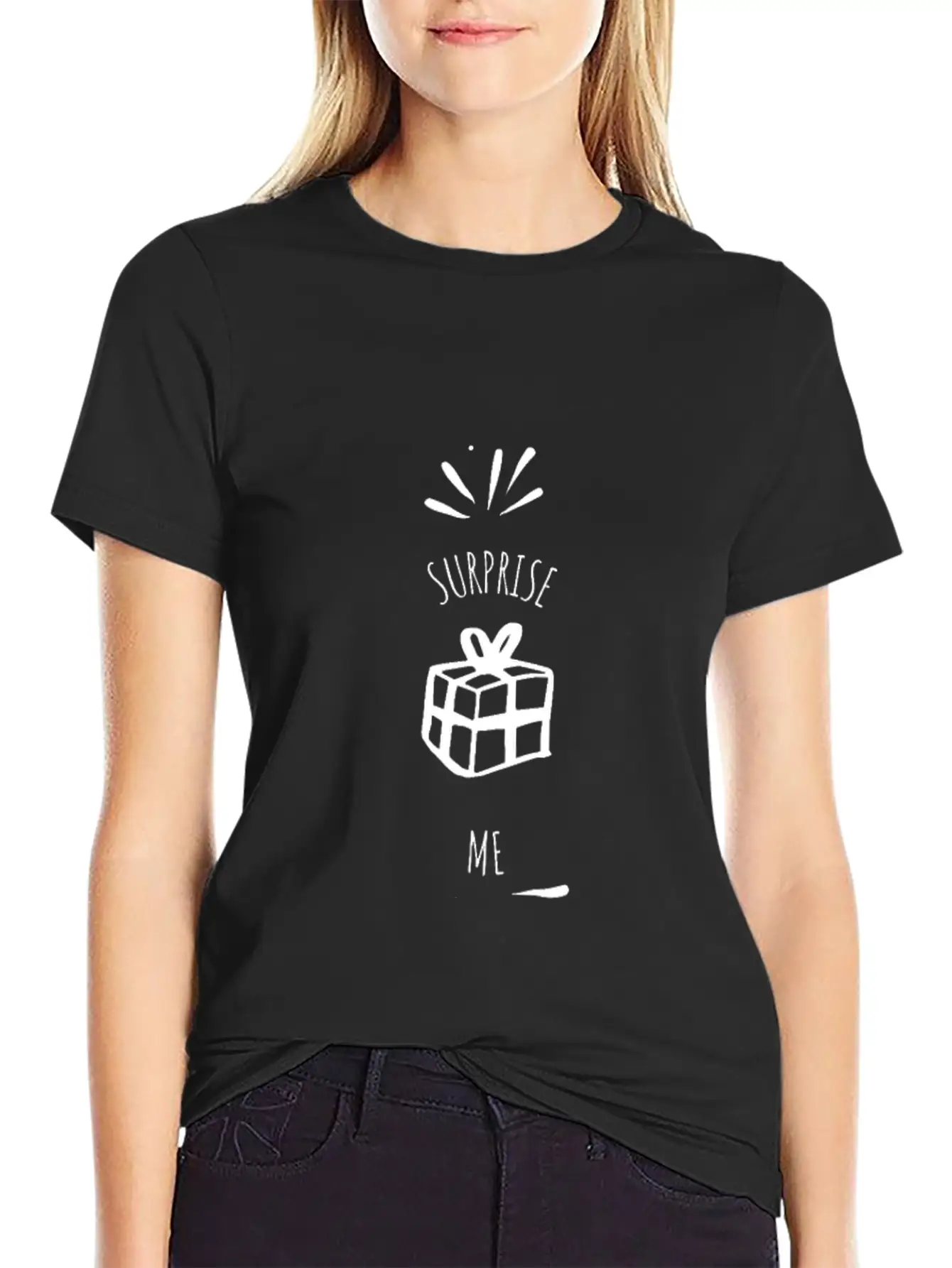 Surprise Essential Cotton Tee For Daily Outfits ¨C Unisex Style