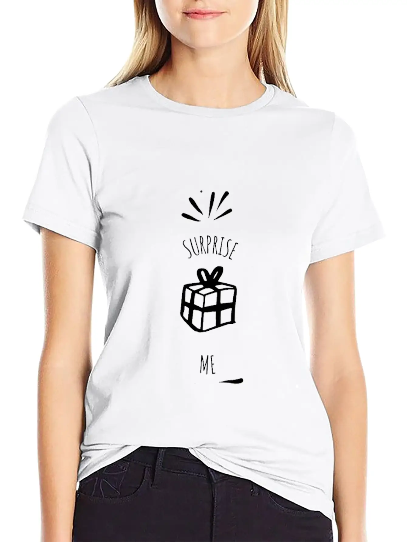 Surprise Essential Cotton Tee For Daily Outfits ¨C Unisex Style