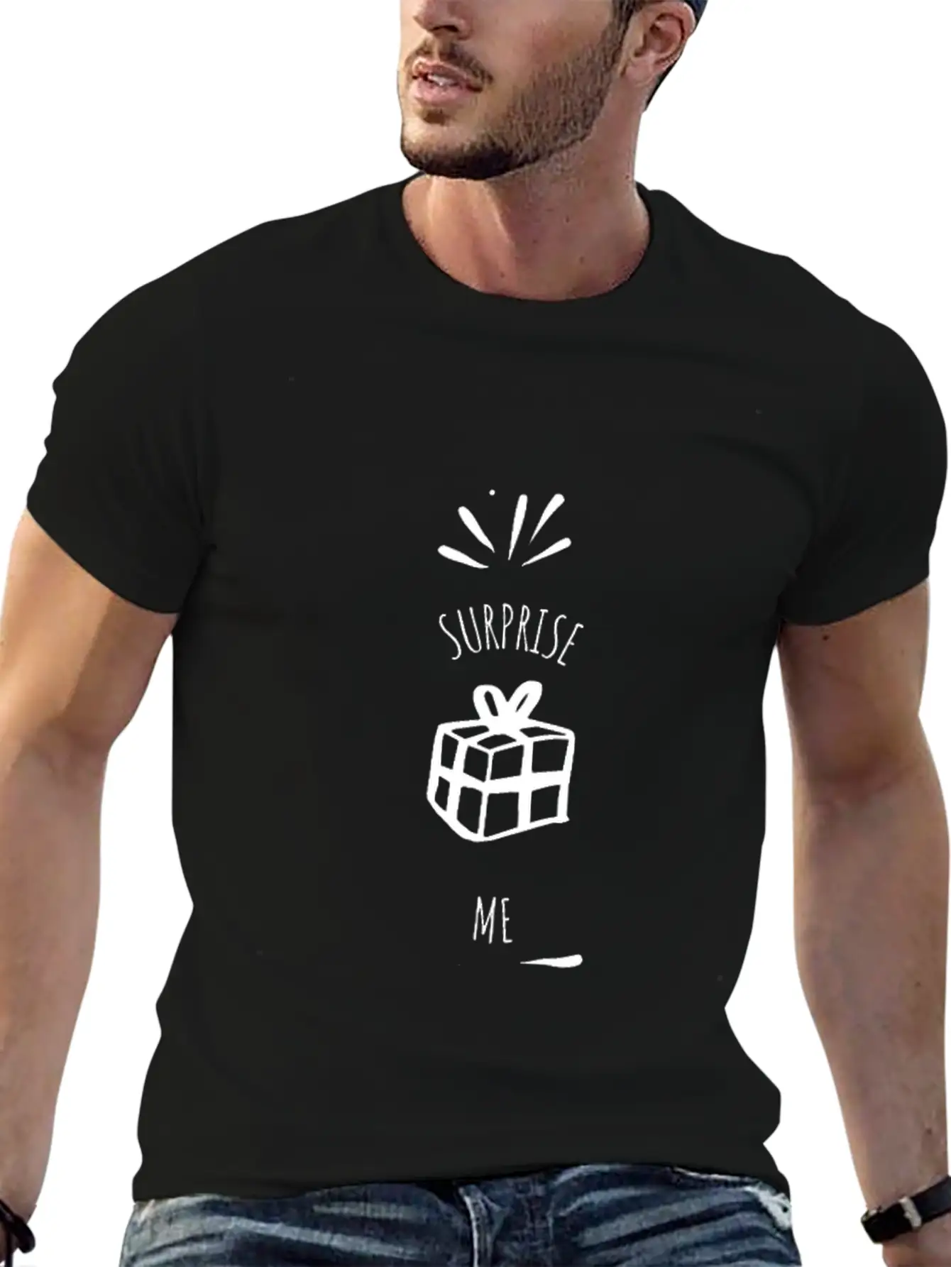 Surprise Essential Cotton Tee For Daily Outfits ¨C Unisex Style