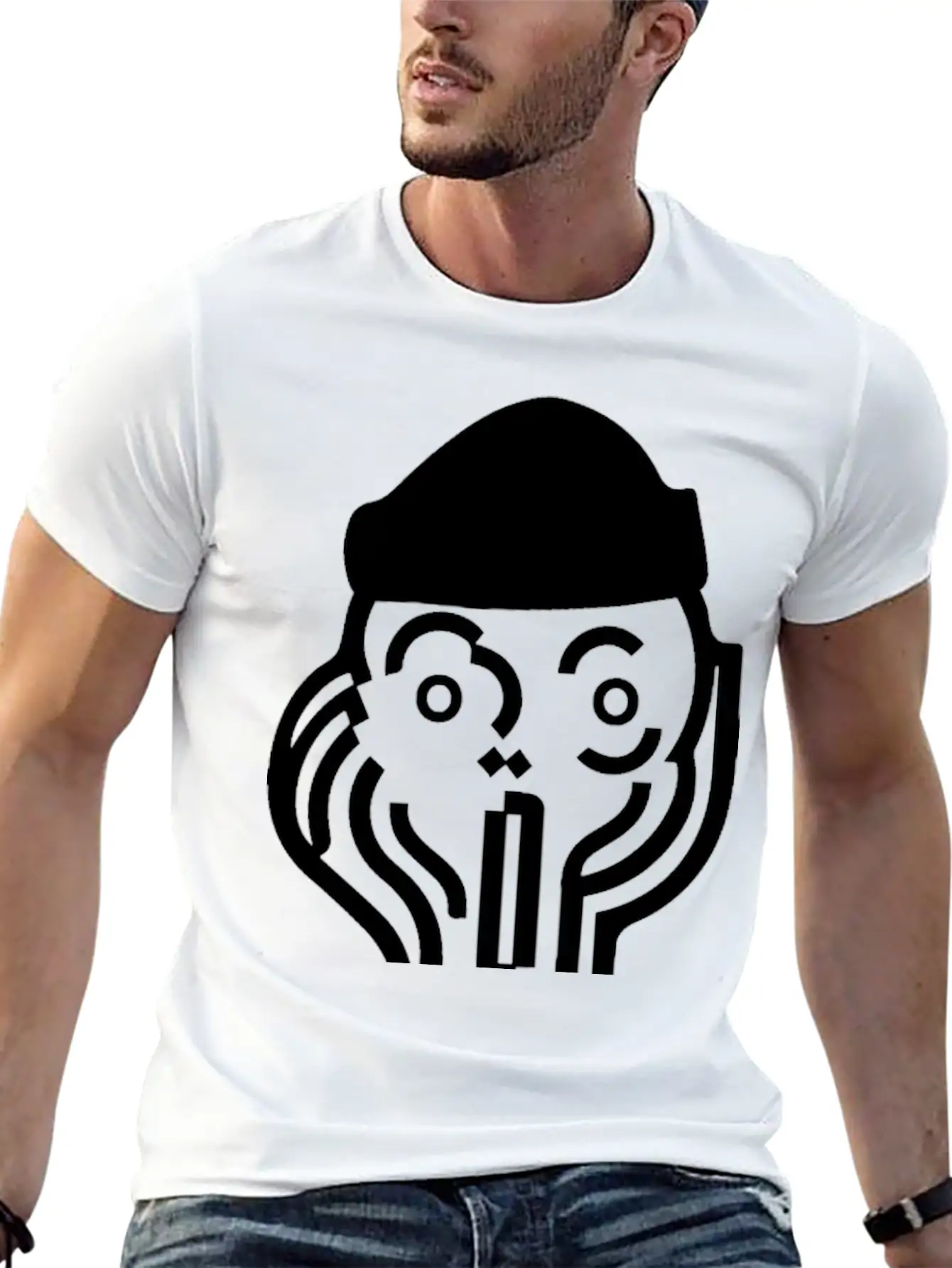 Surprised OPY Basic Graphic T-Shirt ¨C Daily Comfort In Soft Cotton