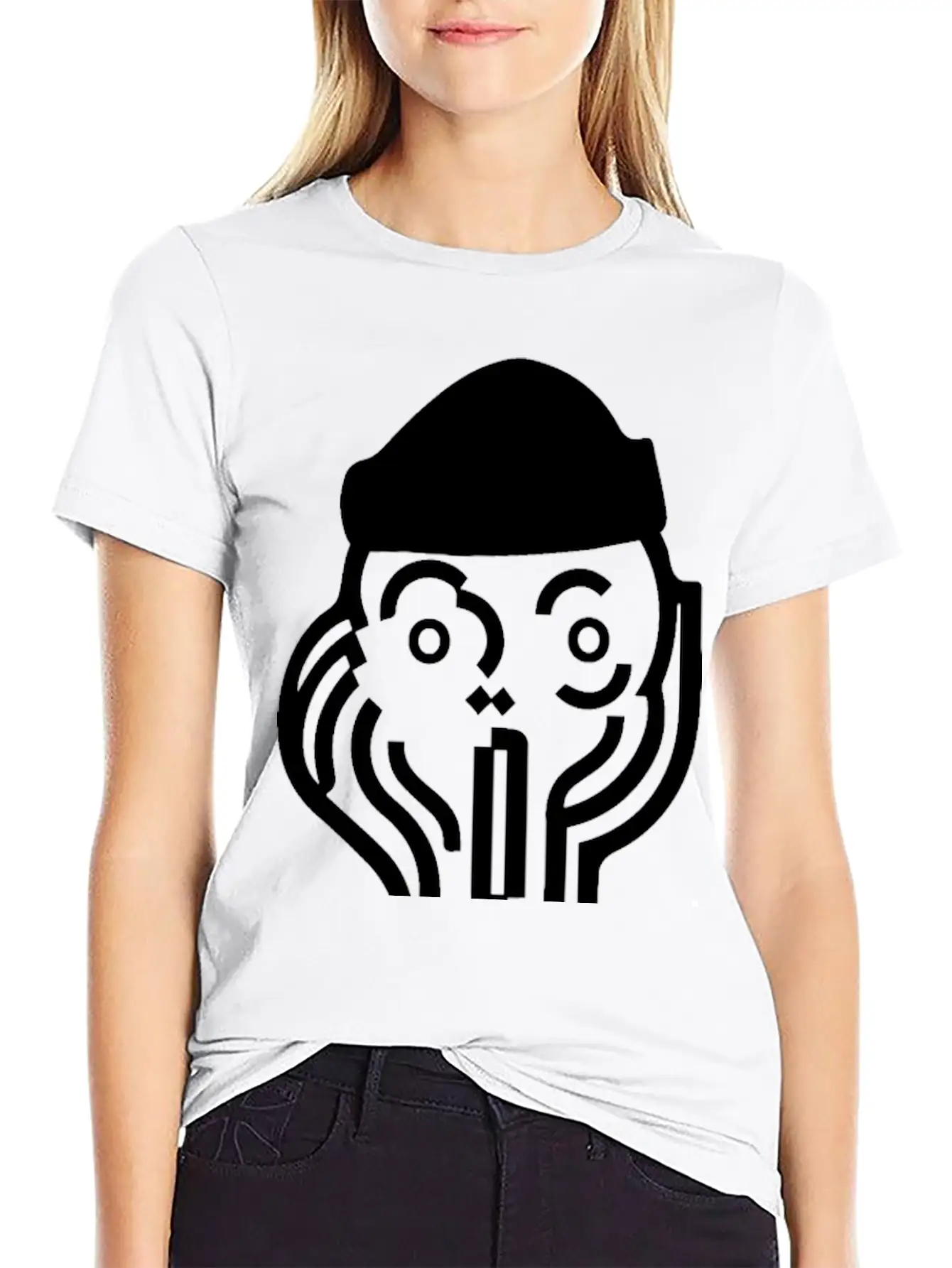 Surprised OPY Basic Graphic T-Shirt ¨C Daily Comfort In Soft Cotton
