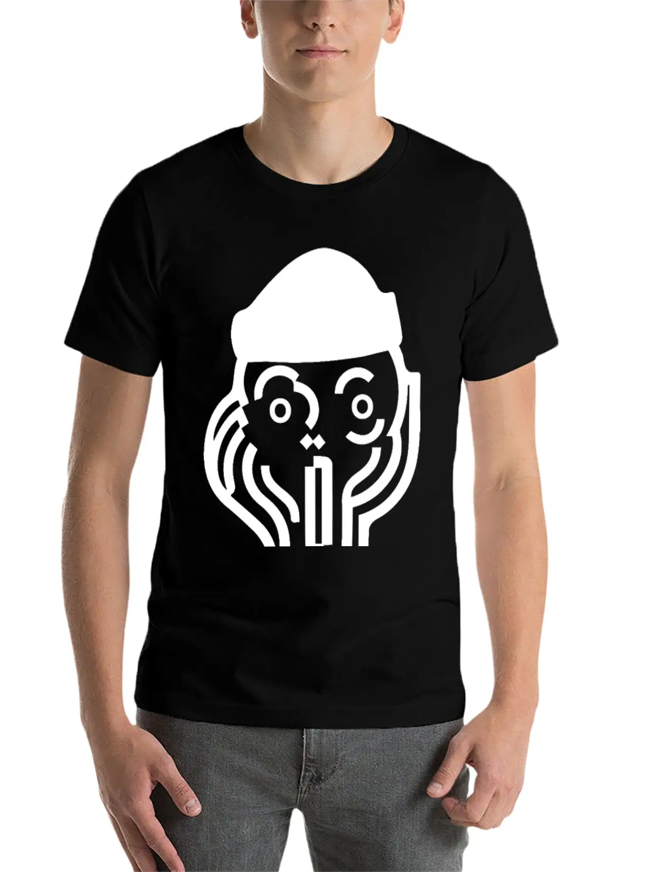 Surprised OPY Basic Graphic T-Shirt ¨C Daily Comfort In Soft Cotton