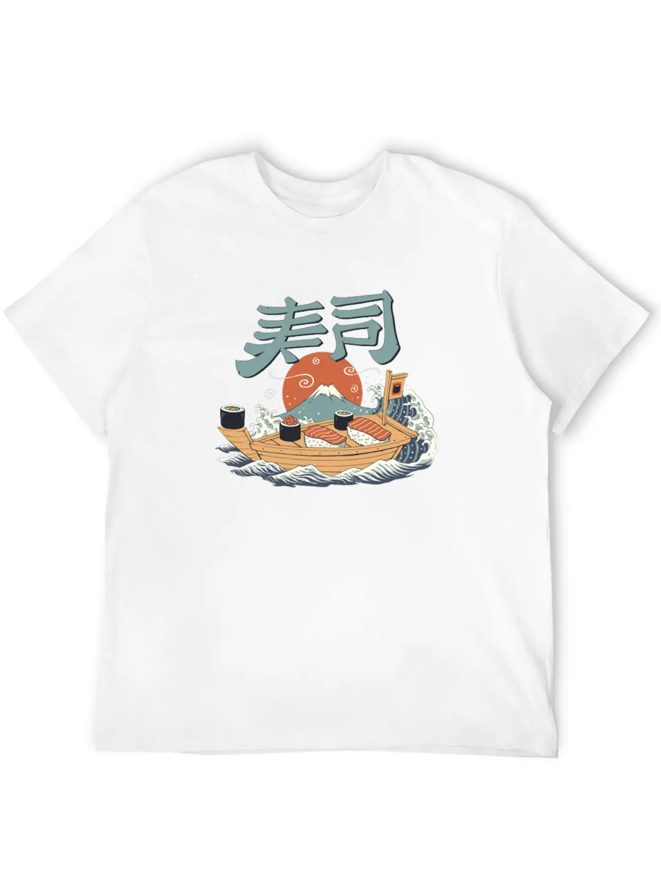 Sushi Pop Basic Graphic T-Shirt ¨C Daily Comfort In Soft Cotton