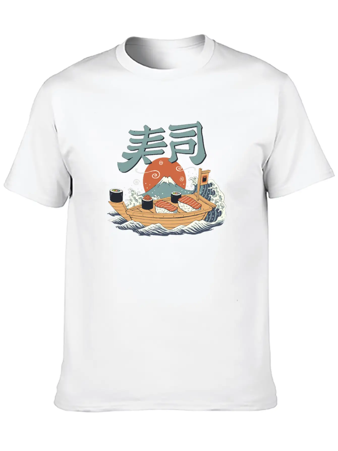 Sushi Pop Basic Graphic T-Shirt ¨C Daily Comfort In Soft Cotton