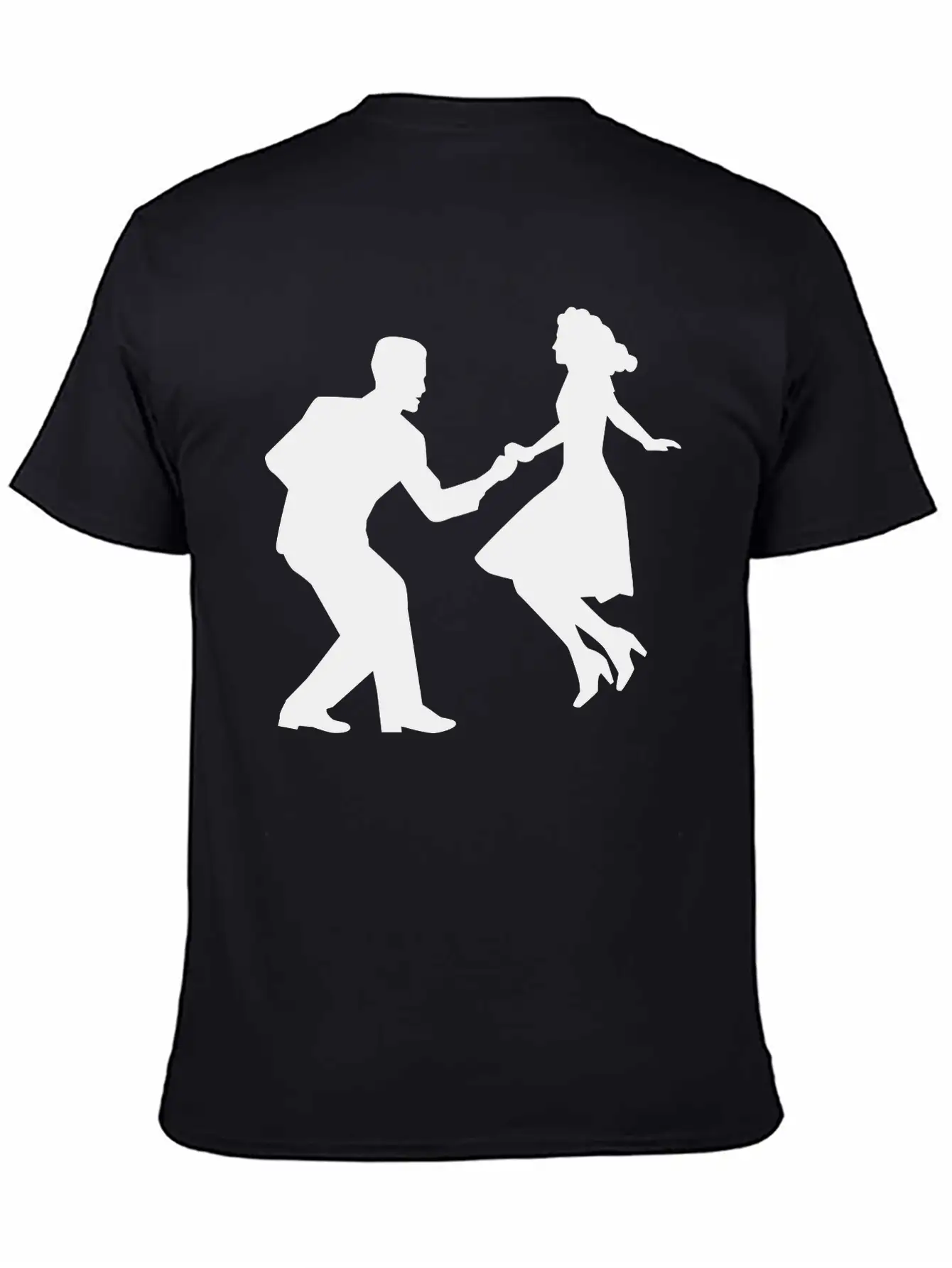 Swing Dance Basic Graphic T-Shirt ¨C Daily Comfort In Soft Cotton