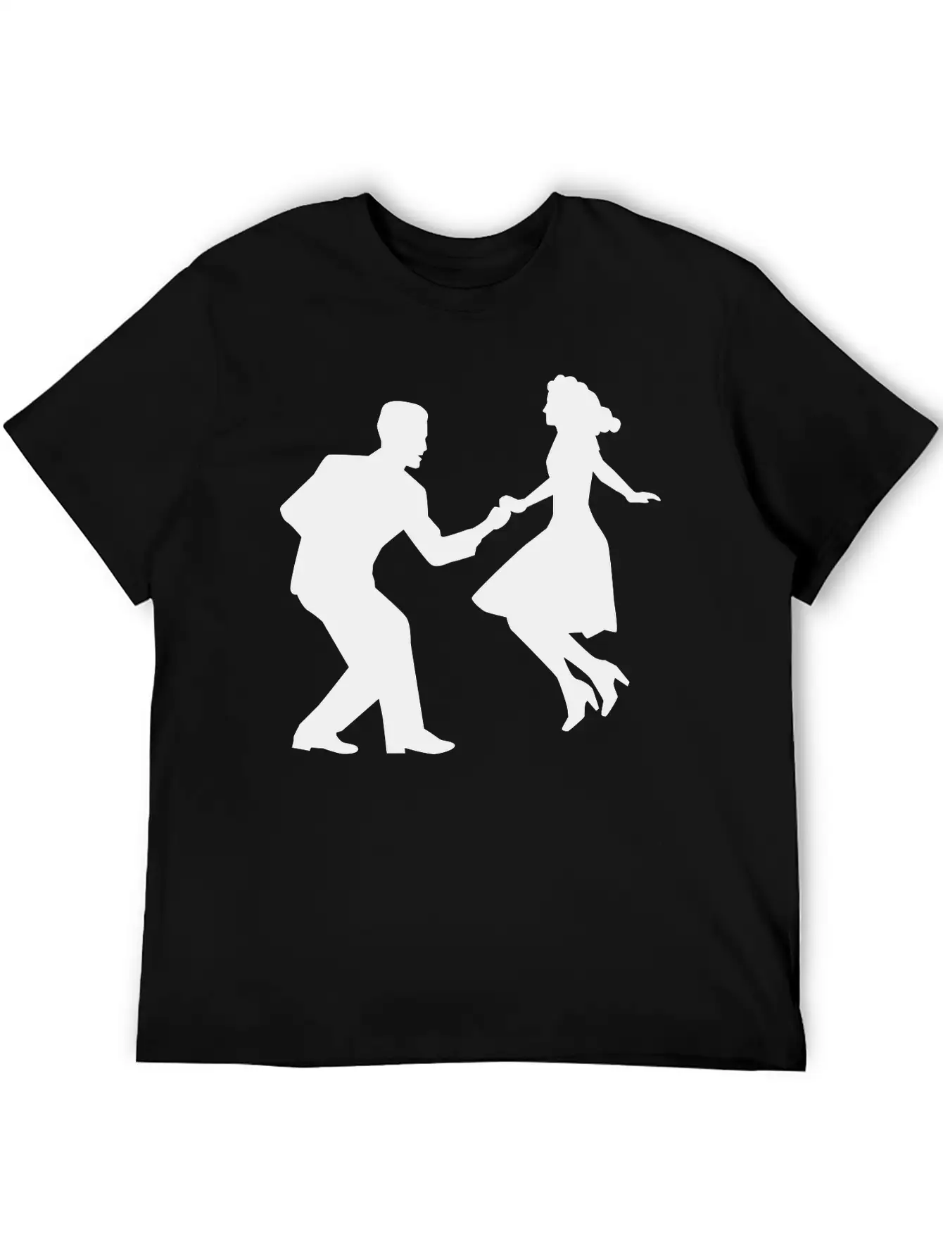 Swing Dance Basic Graphic T-Shirt ¨C Daily Comfort In Soft Cotton