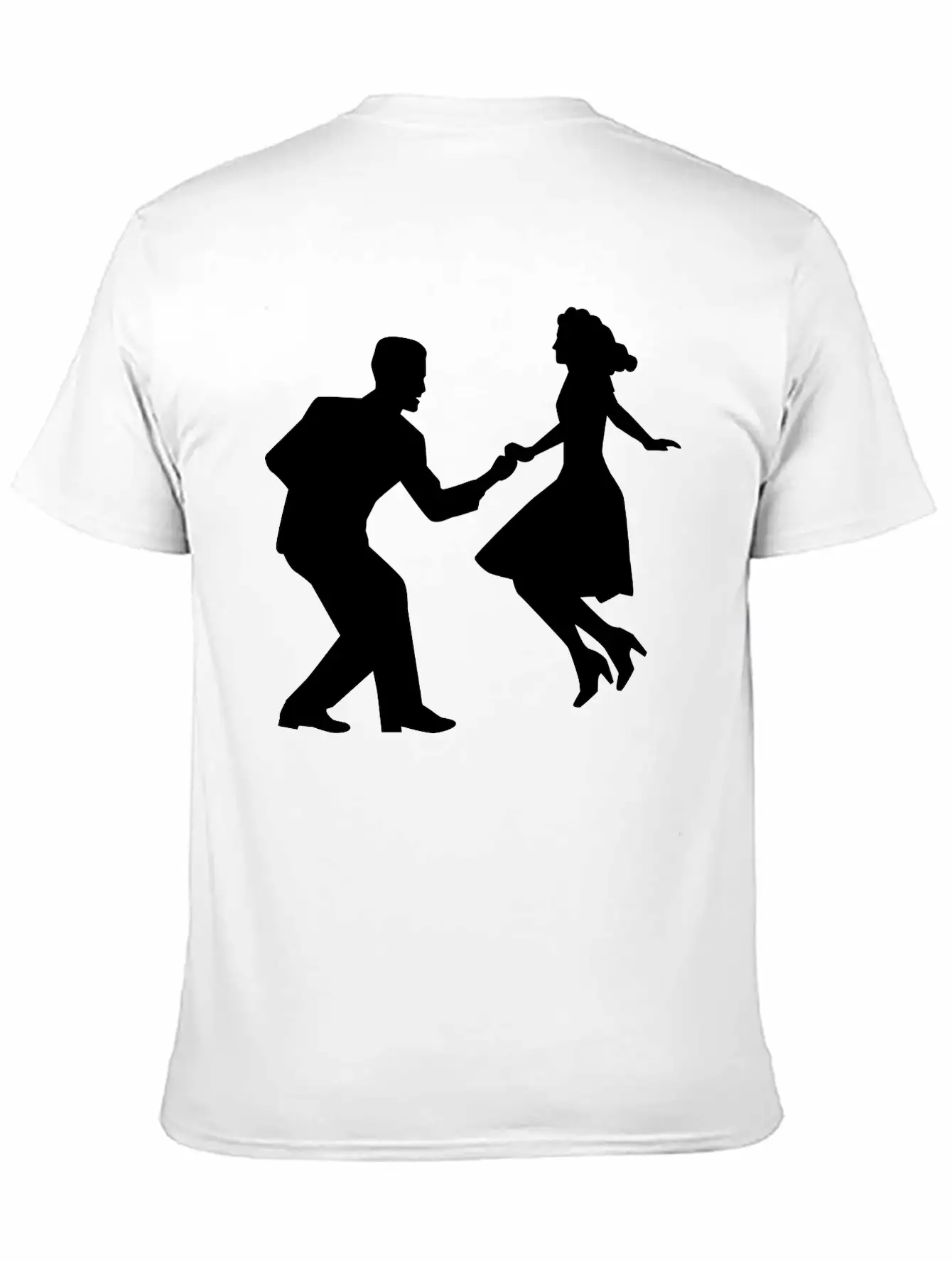 Swing Dance Basic Graphic T-Shirt ¨C Daily Comfort In Soft Cotton