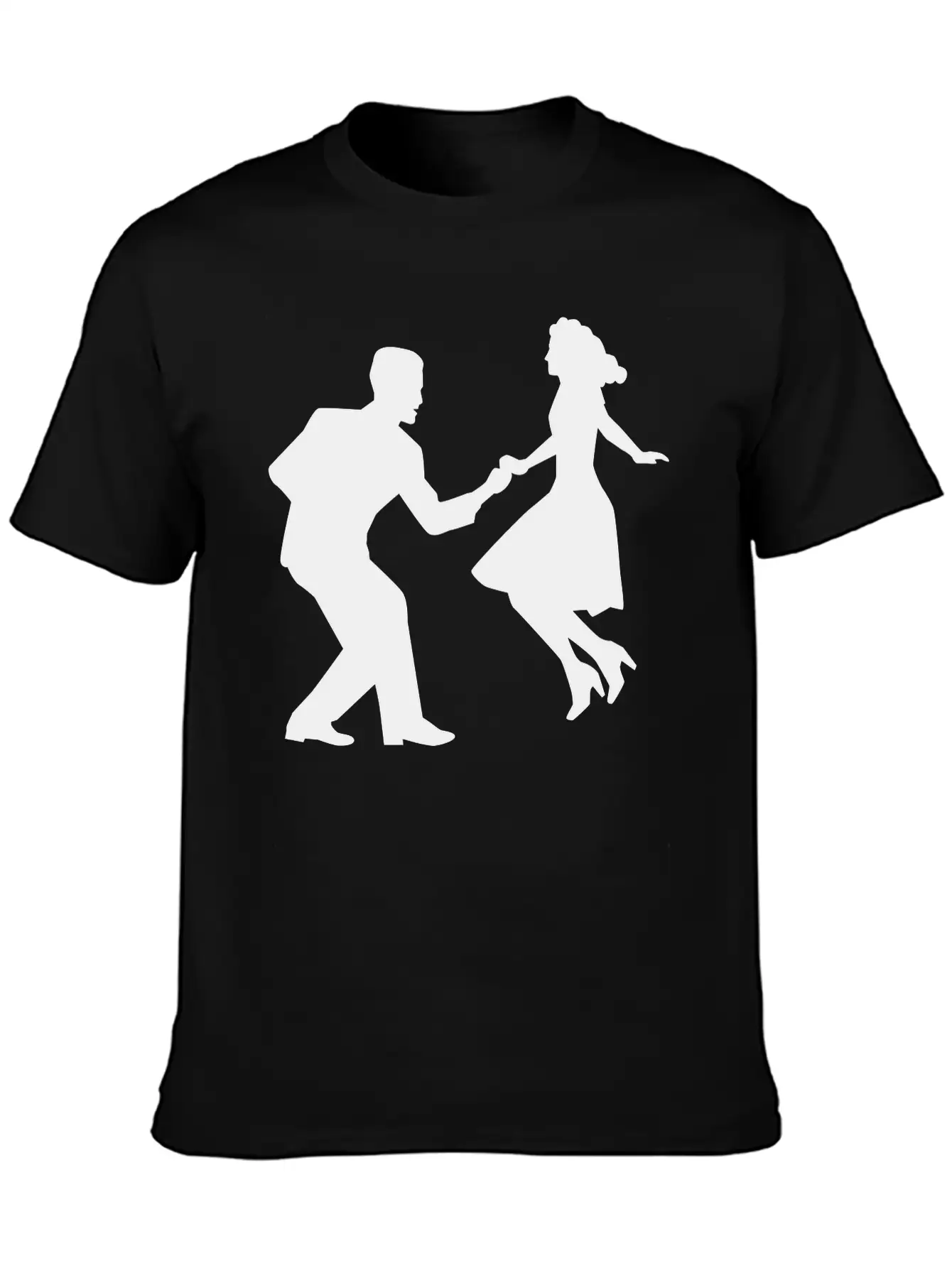 Swing Dance Basic Graphic T-Shirt ¨C Daily Comfort In Soft Cotton