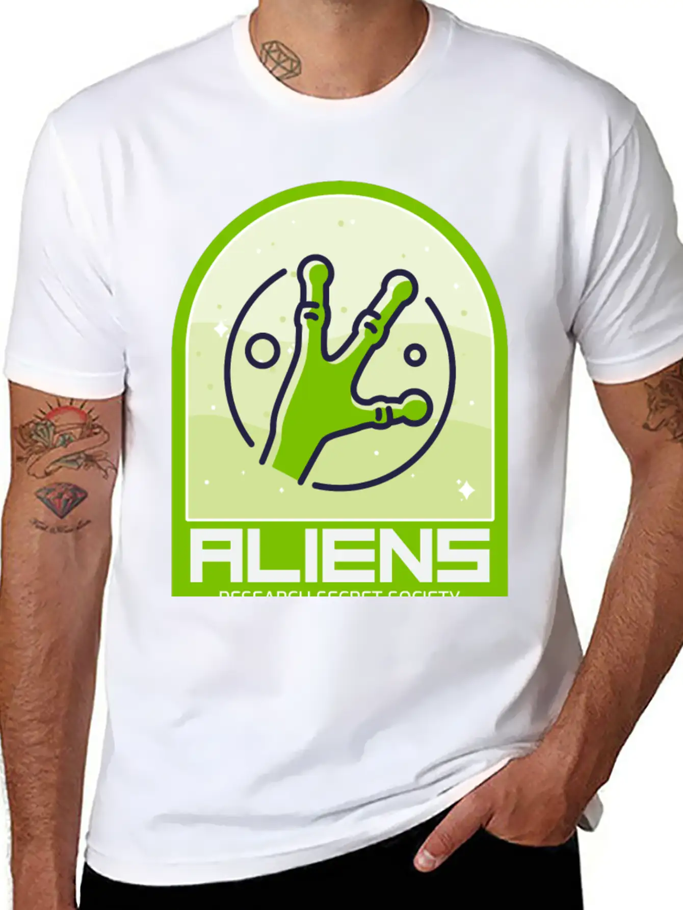 T Shirt Design For An Alien Ufo Soft Cotton Short Sleeve Tee ¨C Unisex Wardrobe Staple