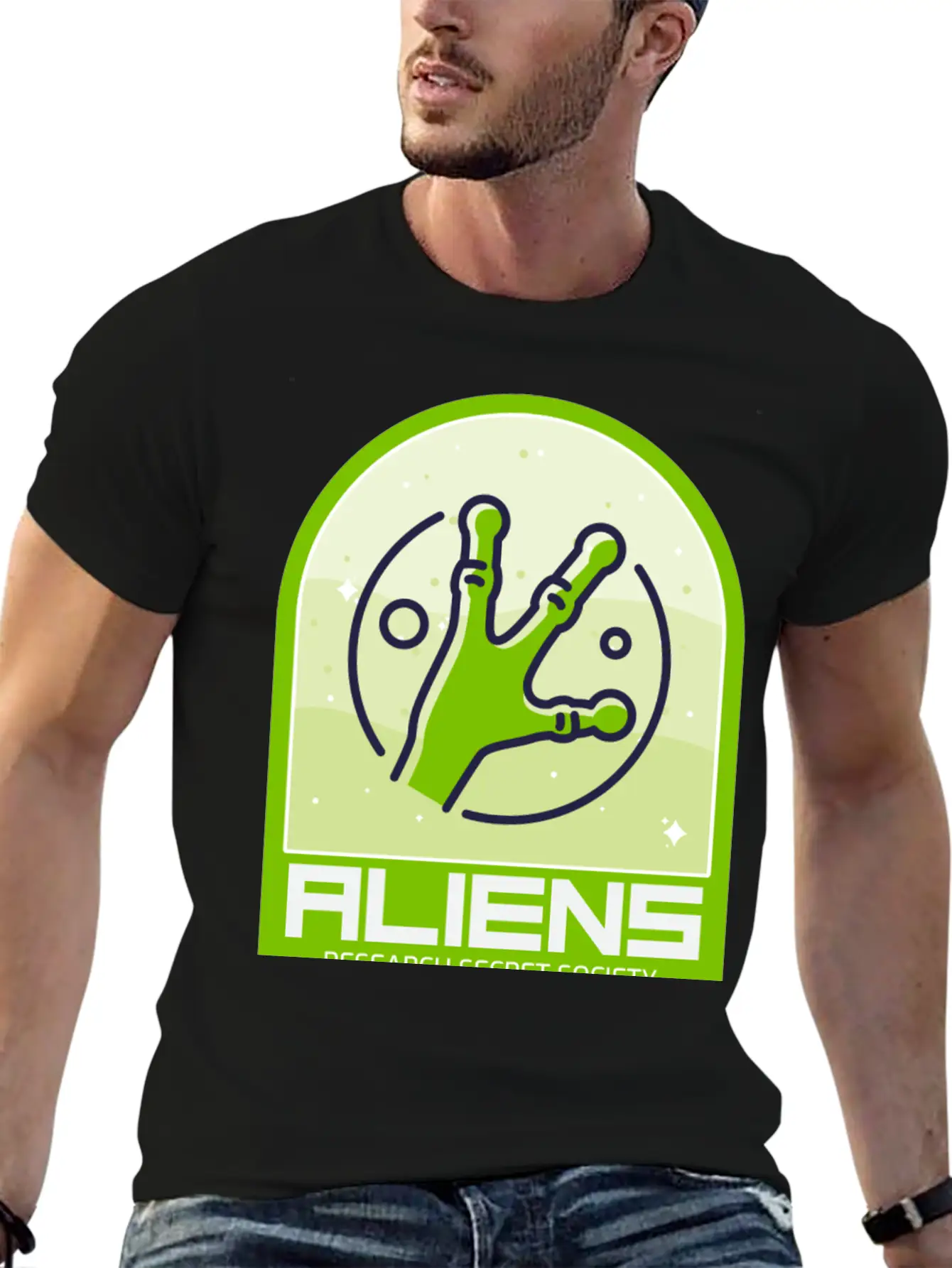 T Shirt Design For An Alien Ufo Soft Cotton Short Sleeve Tee ¨C Unisex Wardrobe Staple
