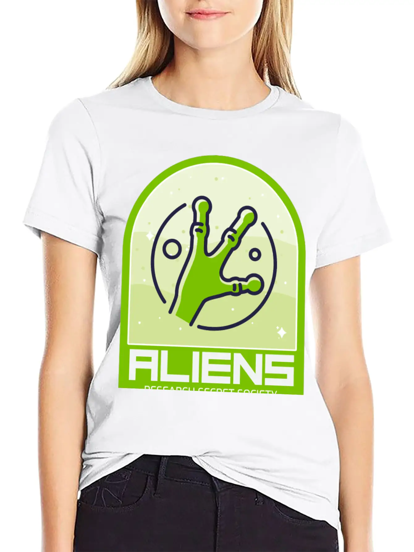 T Shirt Design For An Alien Ufo Soft Cotton Short Sleeve Tee ¨C Unisex Wardrobe Staple