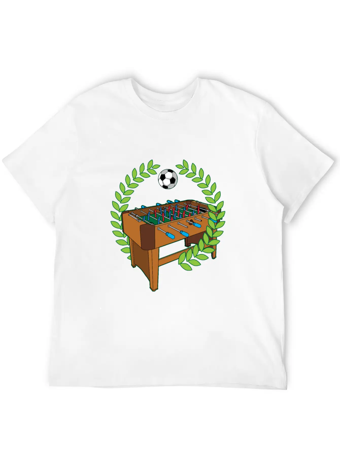 Table Football Pitch Foosball Humor Saying Unisex Casual T-Shirt ¨C Clean Design For Daily Comfort