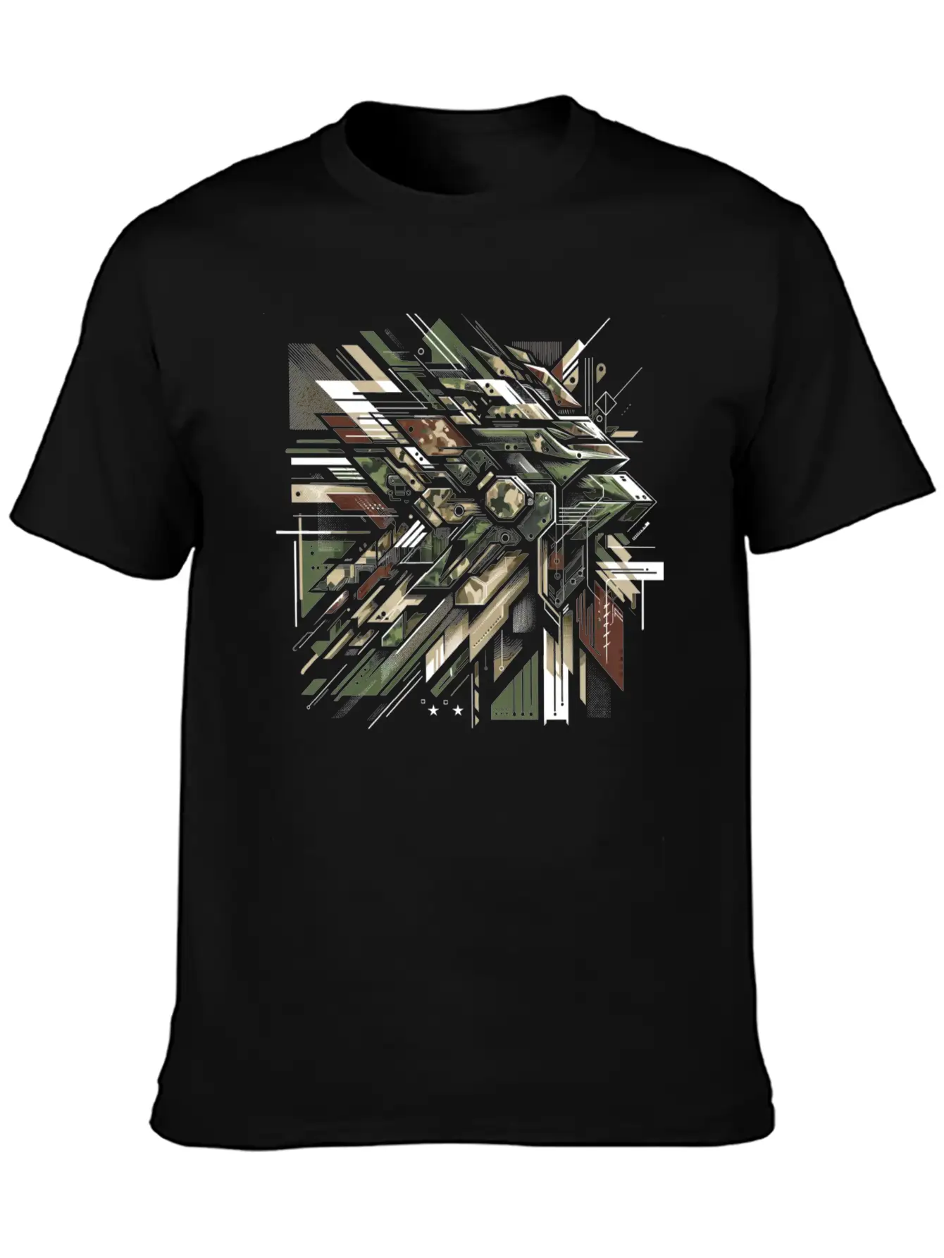 Tactical Strike Basic Graphic T-Shirt ¨C Daily Comfort In Soft Cotton