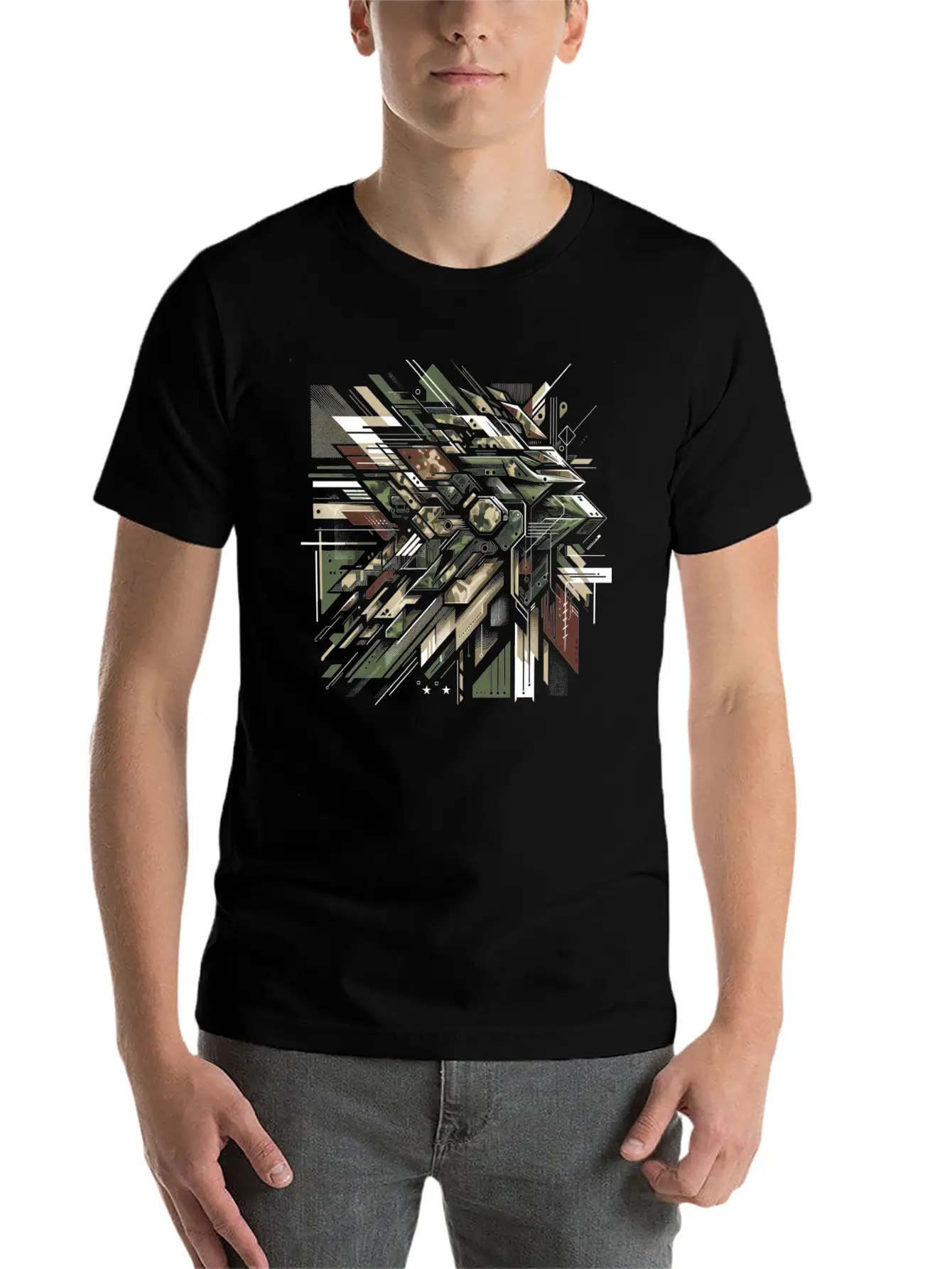 Tactical Strike Basic Graphic T-Shirt ¨C Daily Comfort In Soft Cotton
