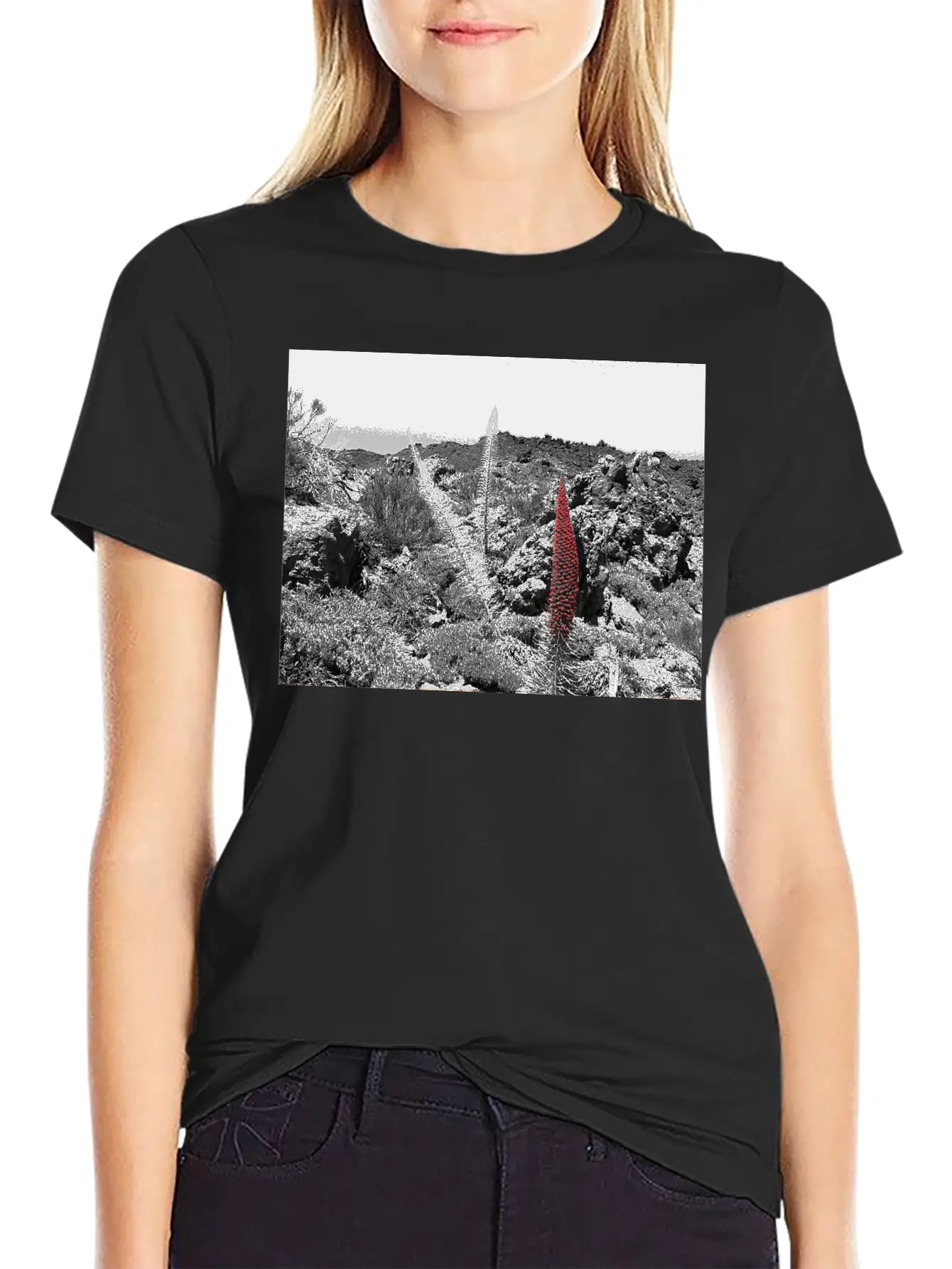 Tajinaste Unisex Casual T-Shirt ¨C Clean Design For Daily Comfort