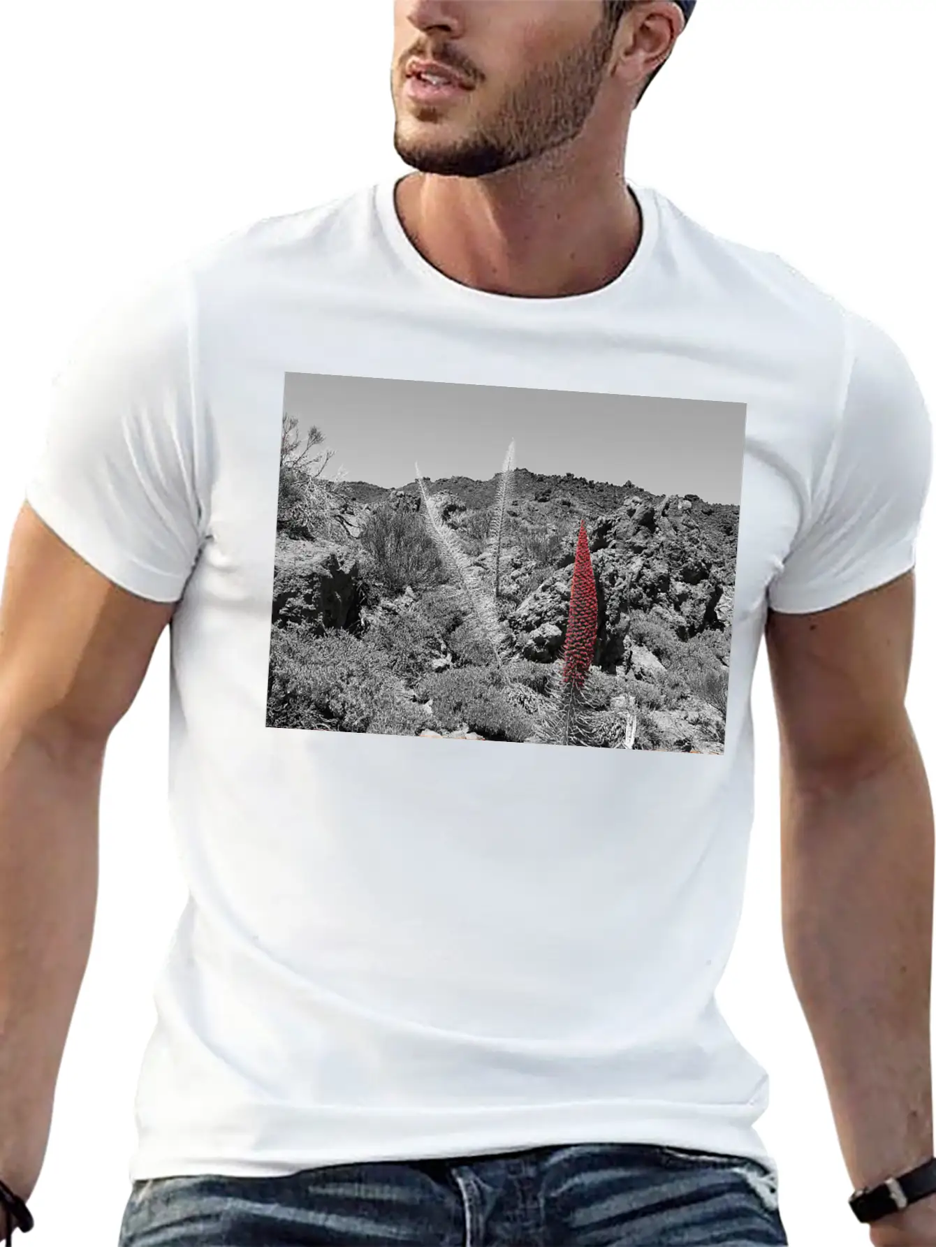 Tajinaste Unisex Casual T-Shirt ¨C Clean Design For Daily Comfort