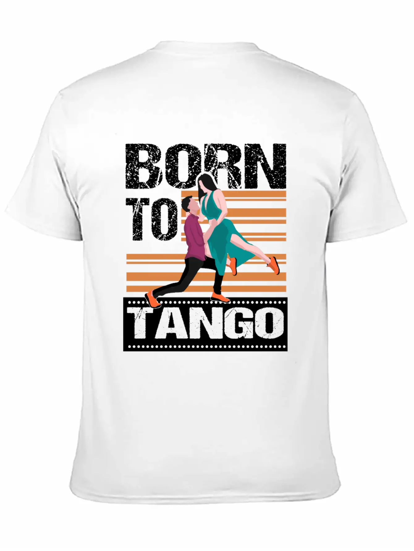 Tango Dancing Basic Graphic T-Shirt ¨C Daily Comfort In Soft Cotton