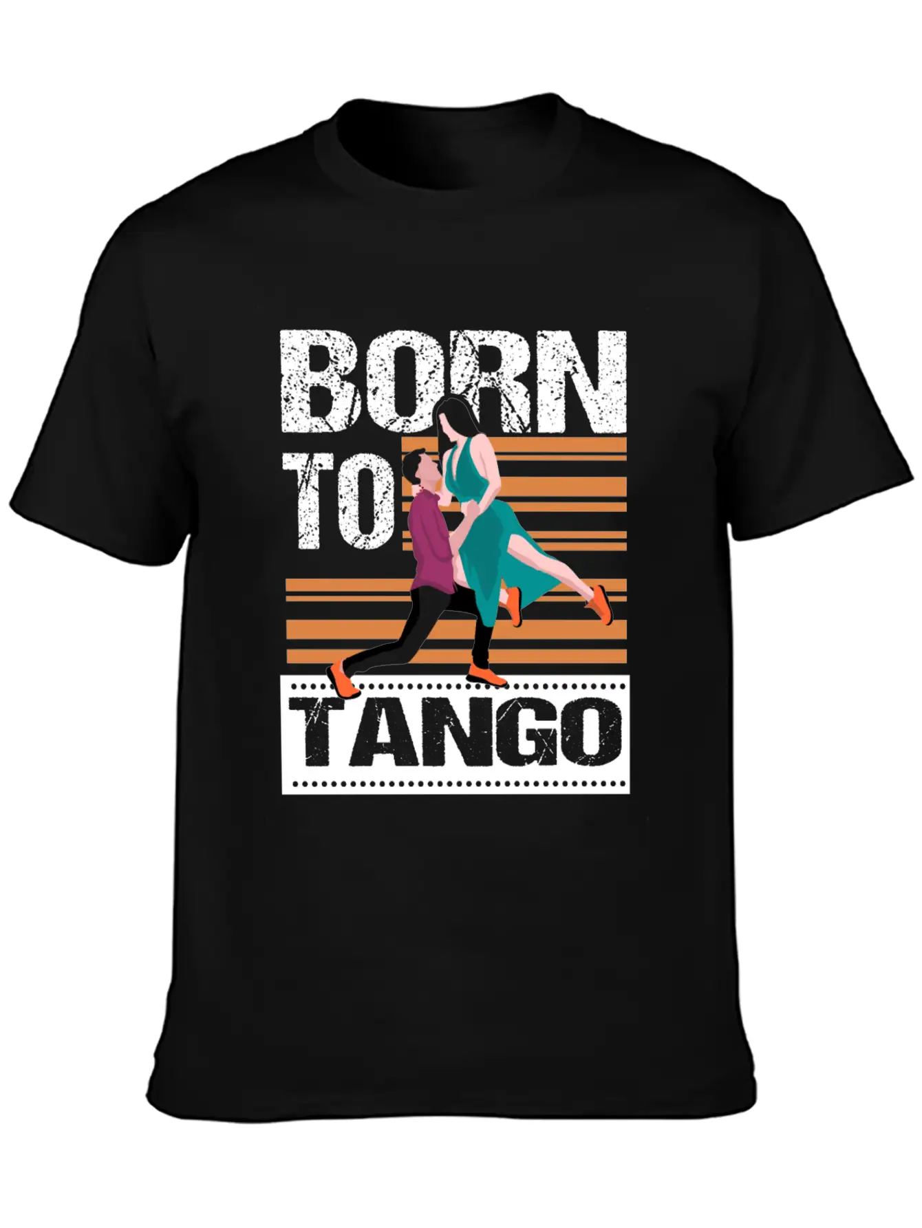 Tango Dancing Basic Graphic T-Shirt ¨C Daily Comfort In Soft Cotton