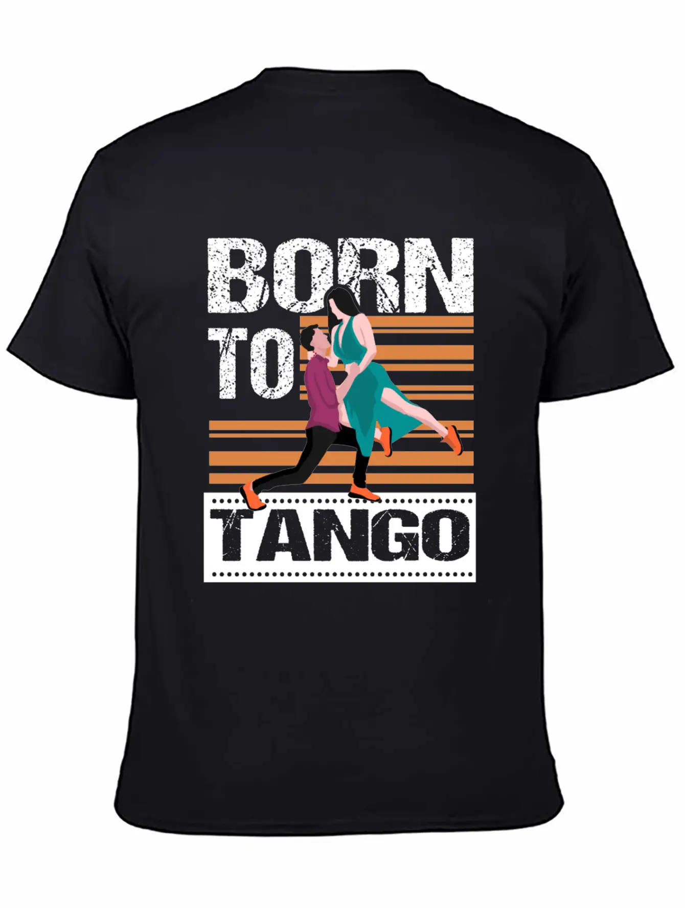 Tango Dancing Basic Graphic T-Shirt ¨C Daily Comfort In Soft Cotton