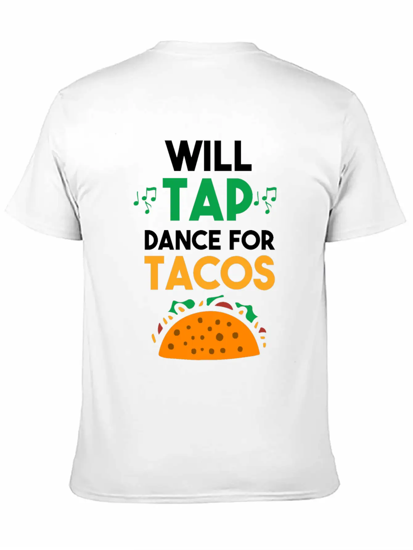 Tap Dance Feet Stomp Rhythm Taco Lover Soft Cotton Short Sleeve Tee ¨C Unisex Wardrobe Staple