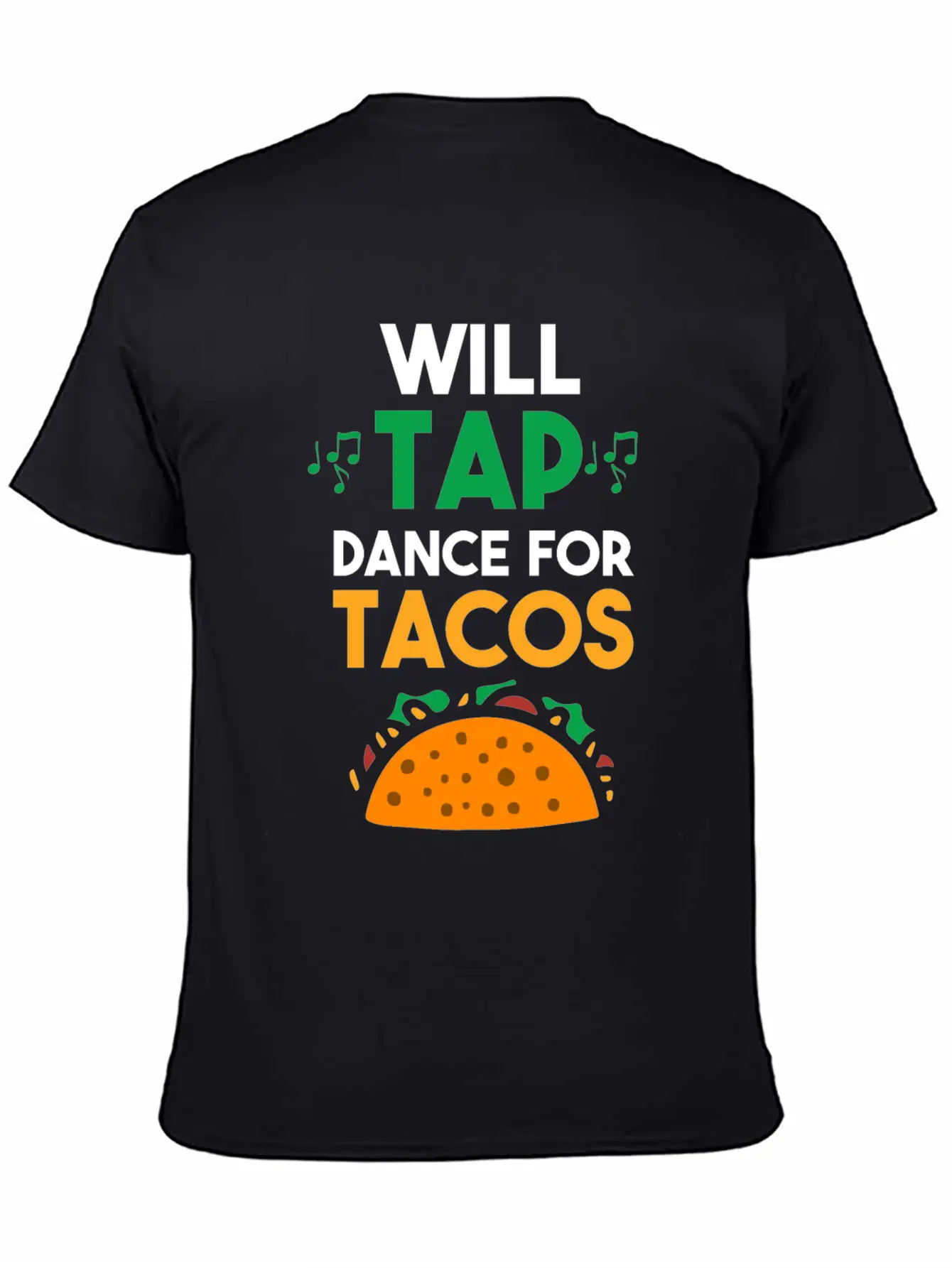 Tap Dance Feet Stomp Rhythm Taco Lover Soft Cotton Short Sleeve Tee ¨C Unisex Wardrobe Staple