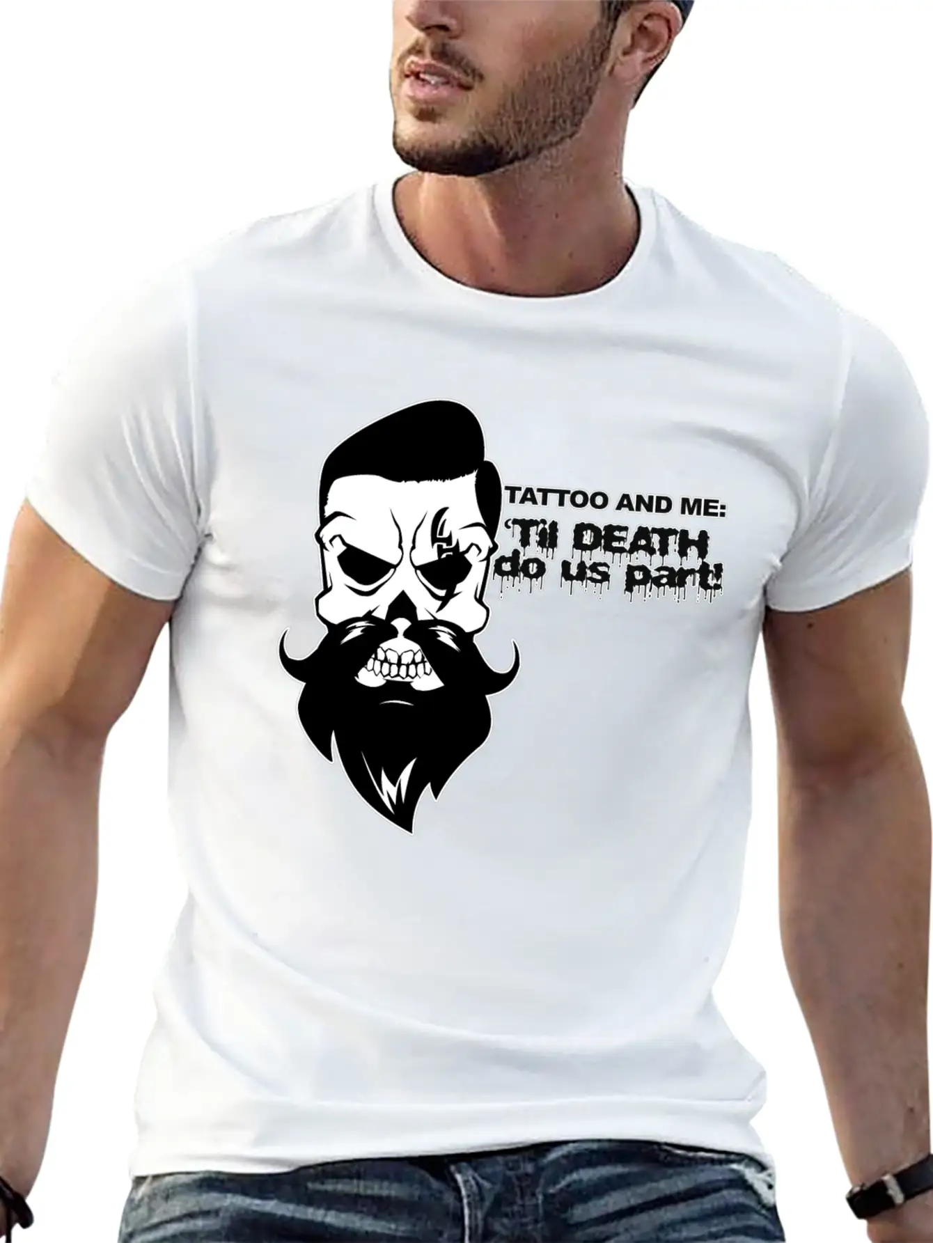 Tattoo Unisex Casual T-Shirt ¨C Clean Design For Daily Comfort