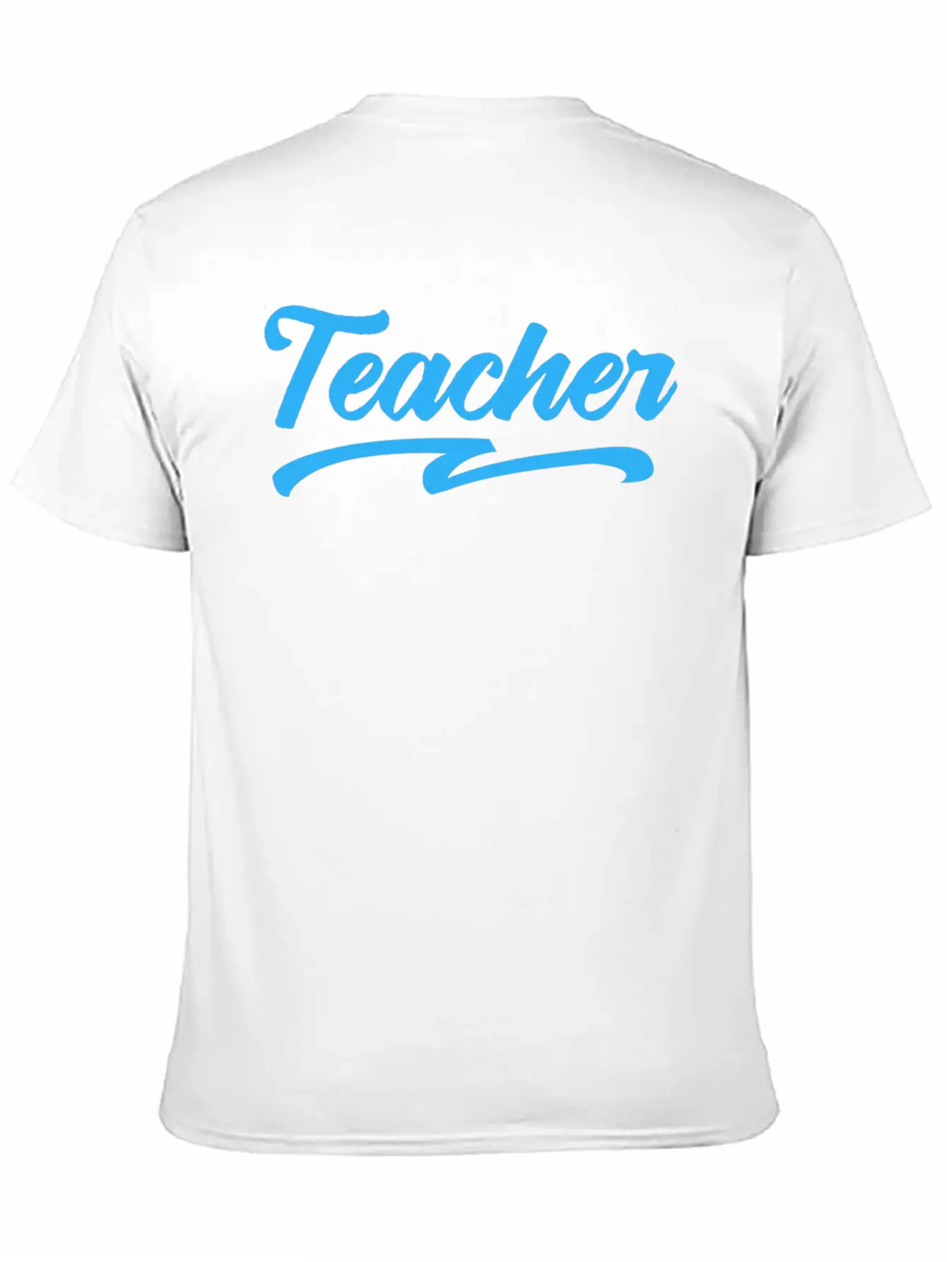Teacher Typography Text Unisex Casual T-Shirt ¨C Clean Design For Daily Comfort
