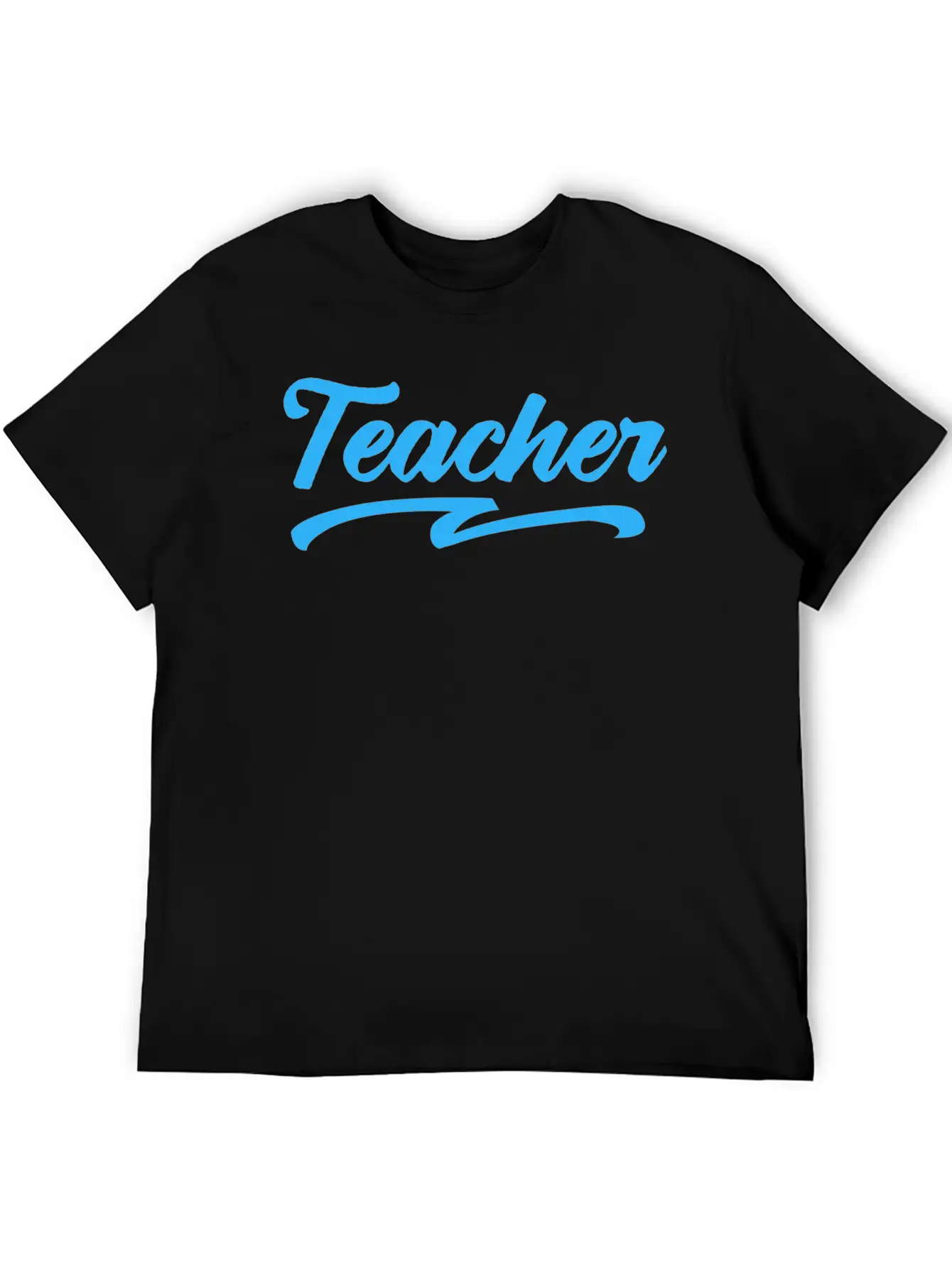 Teacher Typography Text Unisex Casual T-Shirt ¨C Clean Design For Daily Comfort