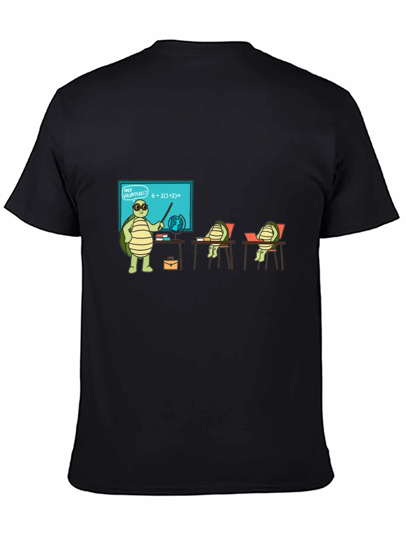 Teaching Turtle Essential Cotton Tee For Daily Outfits ¨C Unisex Style