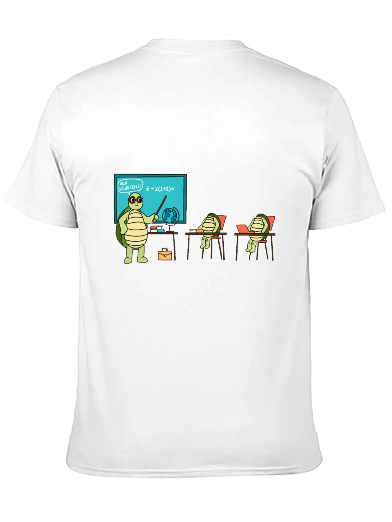 Teaching Turtle Essential Cotton Tee For Daily Outfits ¨C Unisex Style