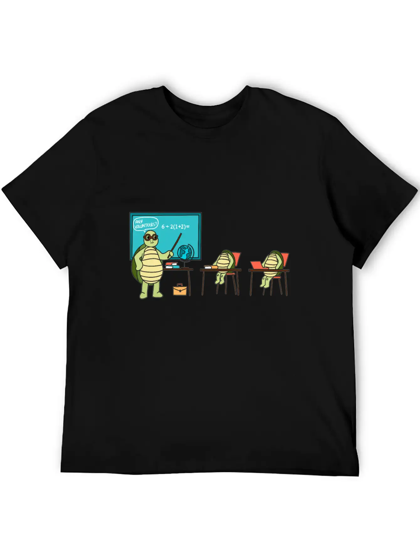 Teaching Turtle Essential Cotton Tee For Daily Outfits ¨C Unisex Style