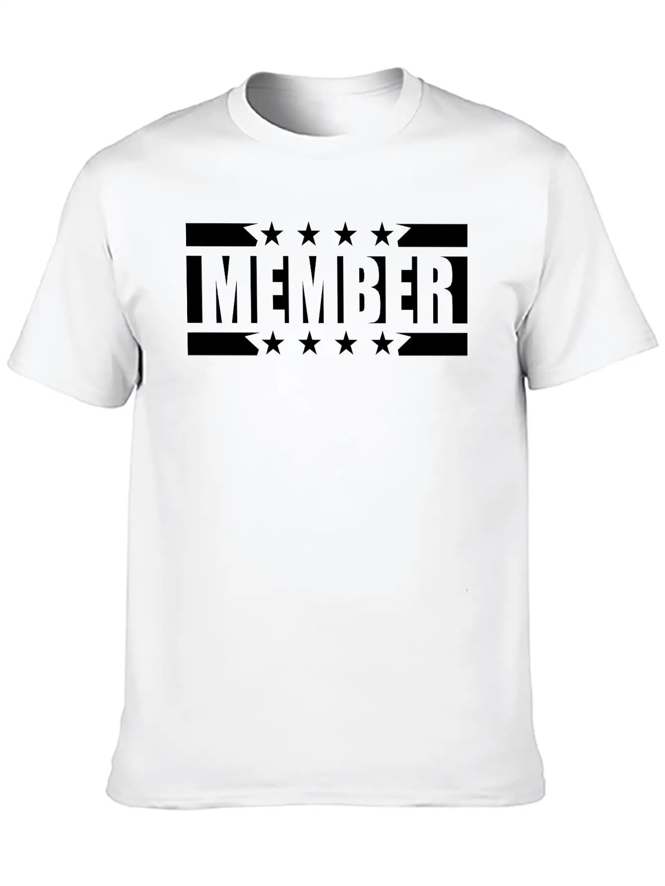 Team Stars Logo Member Team Crew Friends Party Cel Essential Cotton Tee For Daily Outfits ¨C Unisex Style