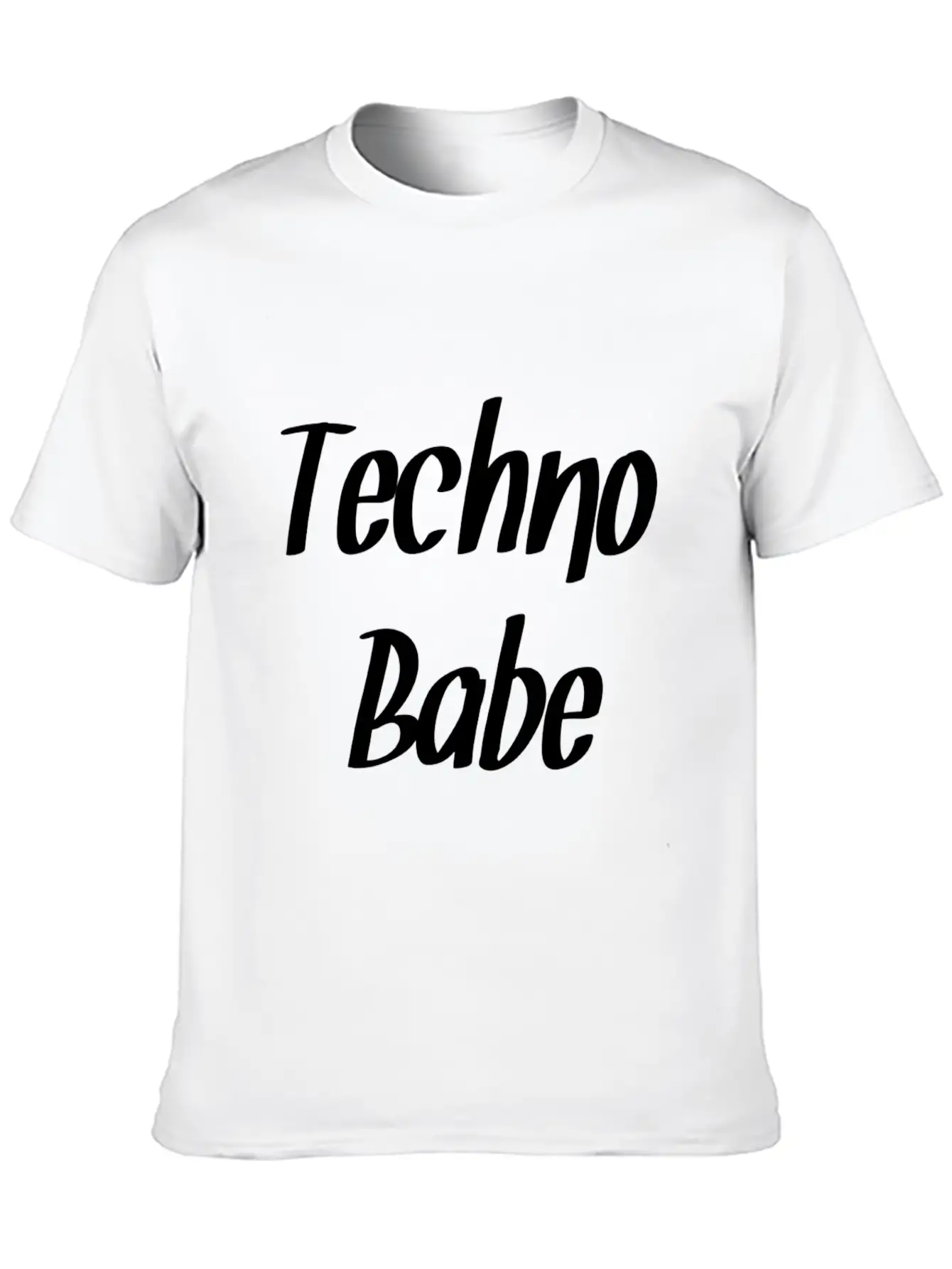 Techno Essential Cotton Tee For Daily Outfits ¨C Unisex Style