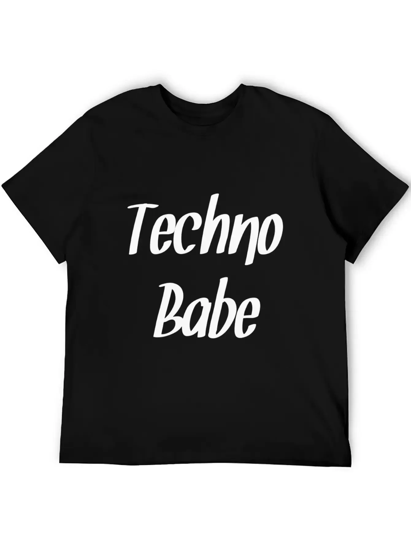 Techno Essential Cotton Tee For Daily Outfits ¨C Unisex Style